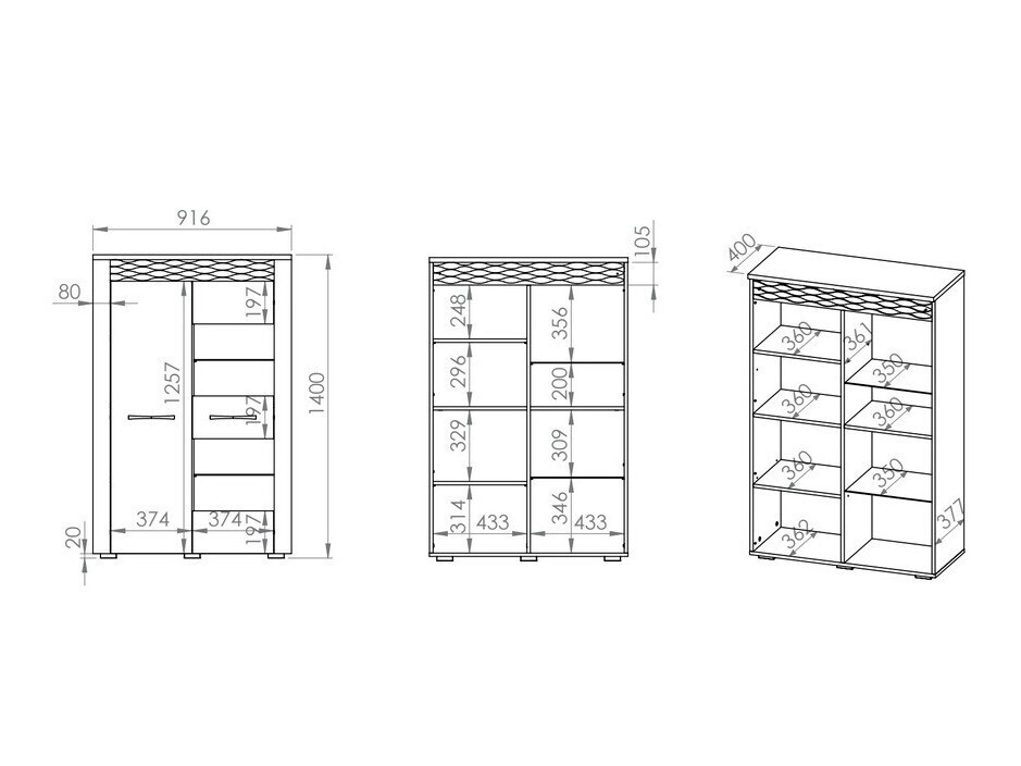 Sideboard Flonole 104