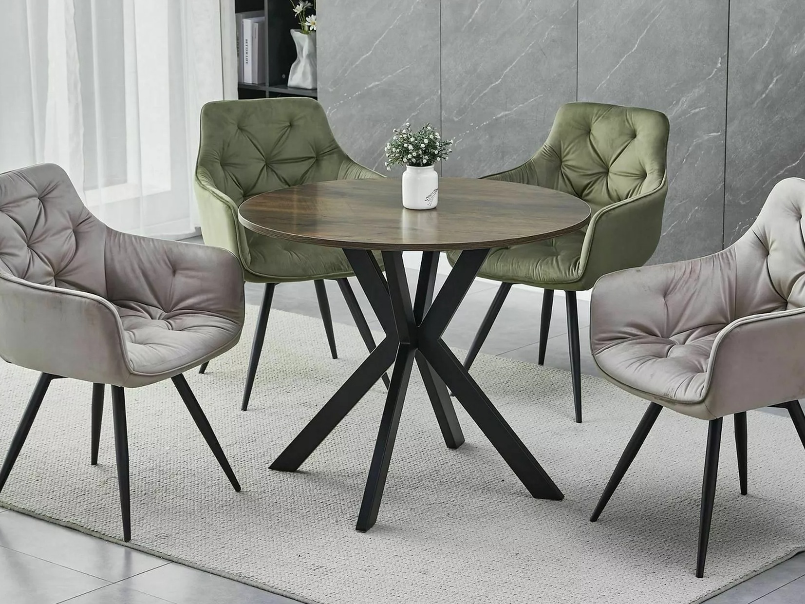 Table Detroit 280 (Walnut)