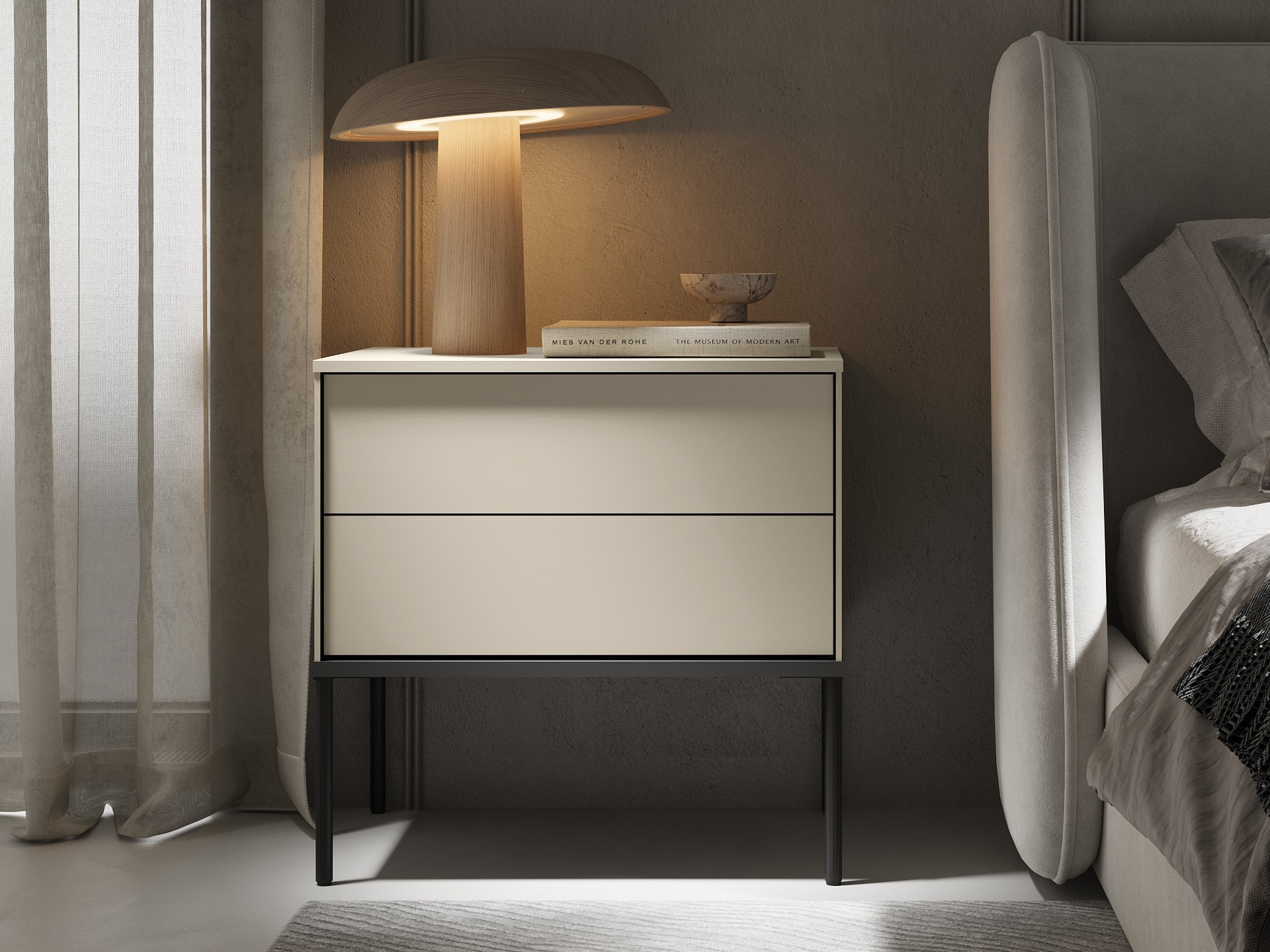 Bedside table Belfelu 104