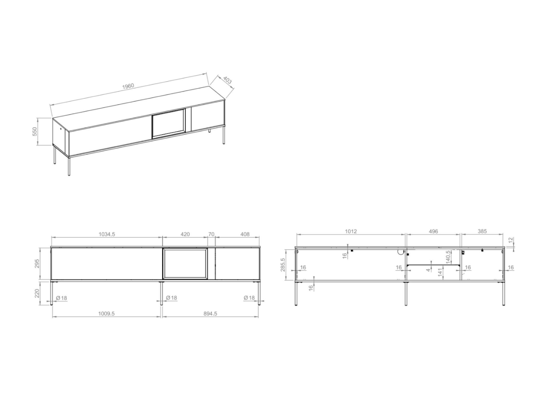 Living room set Belfelu 105