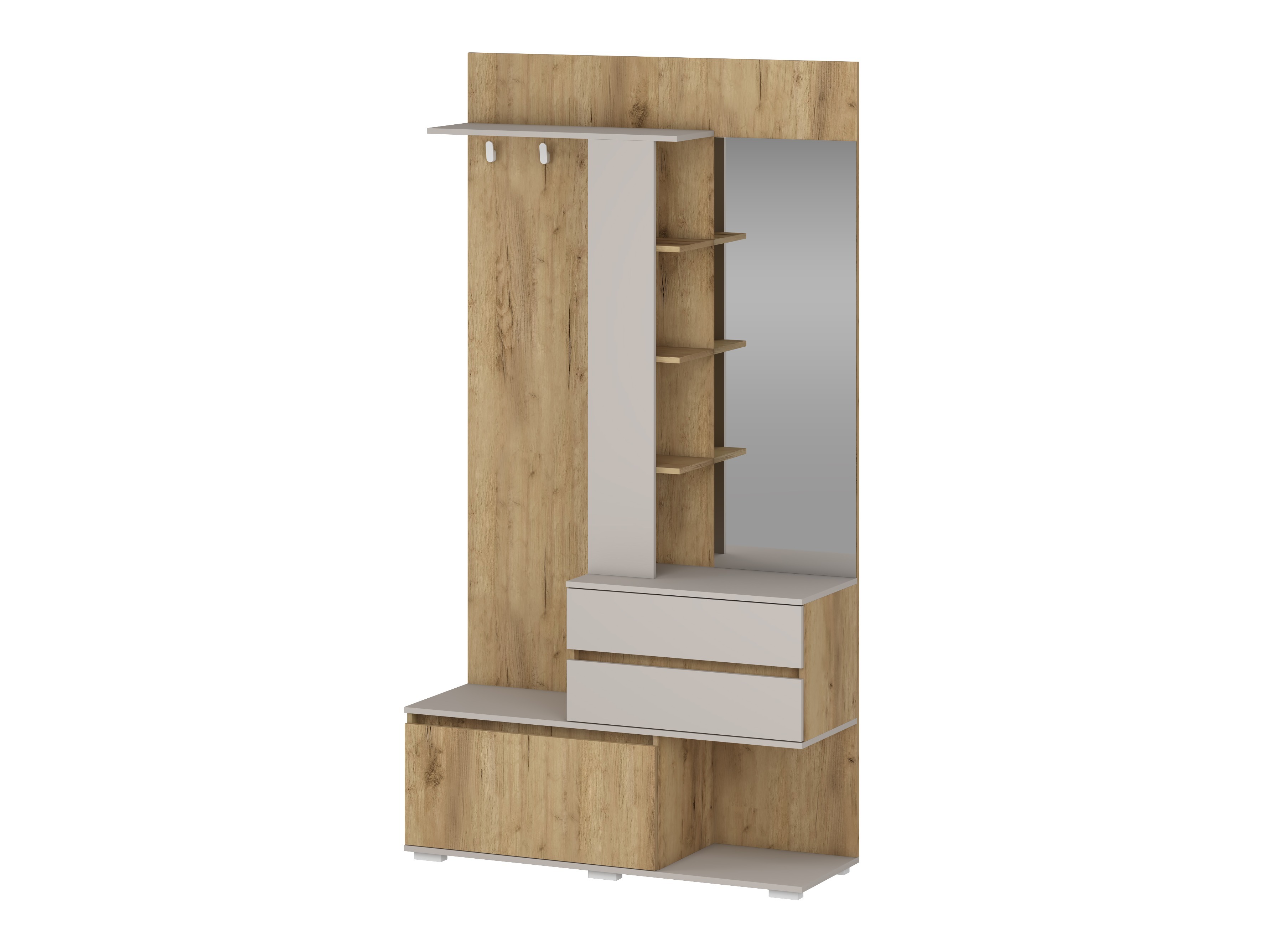 Hallway set Houston 2123 (Golden oak + Cashmere)