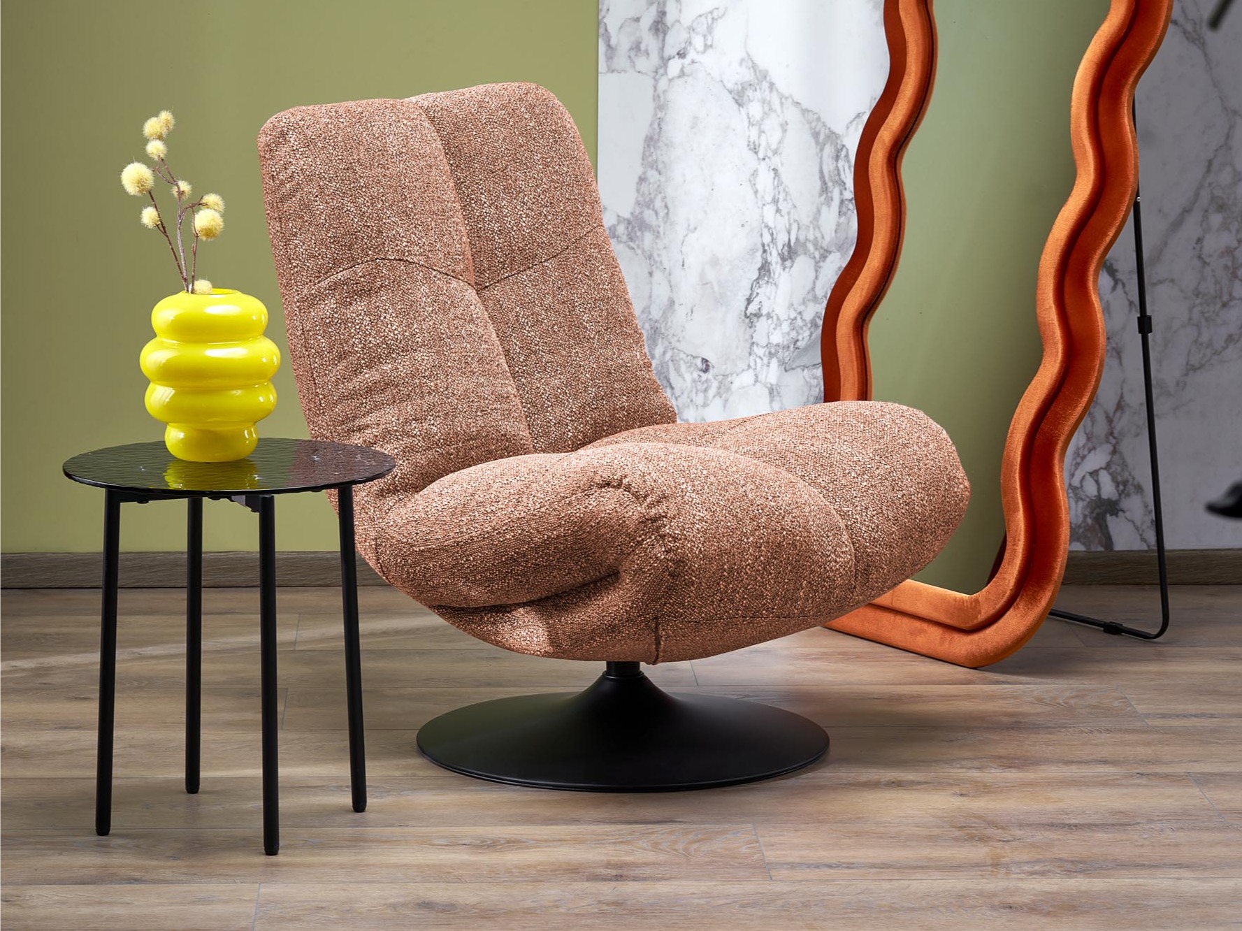Armchair Houston 2126 (Cinnamon)