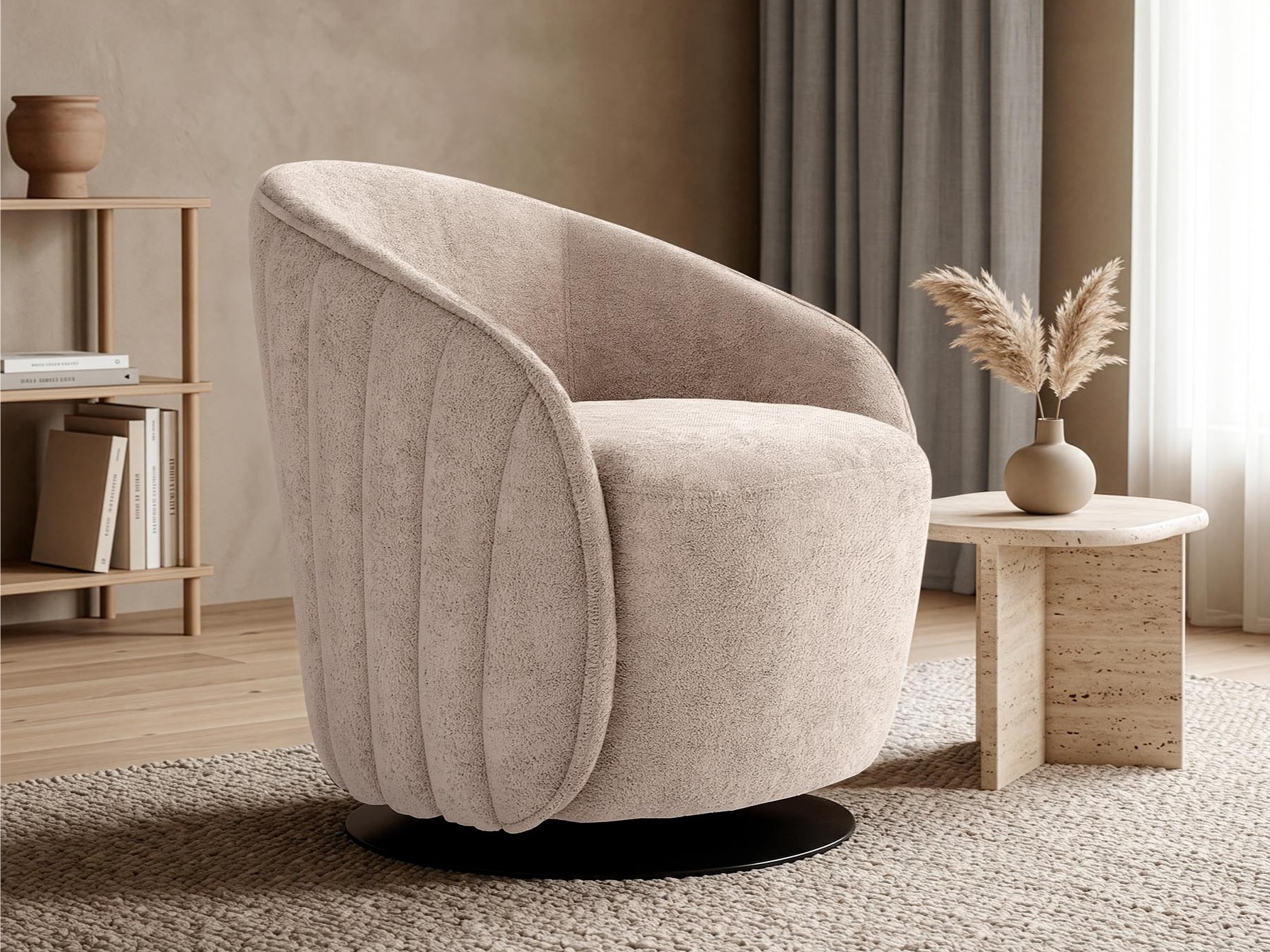 Armchair Houston 2128 (Cappuccino)