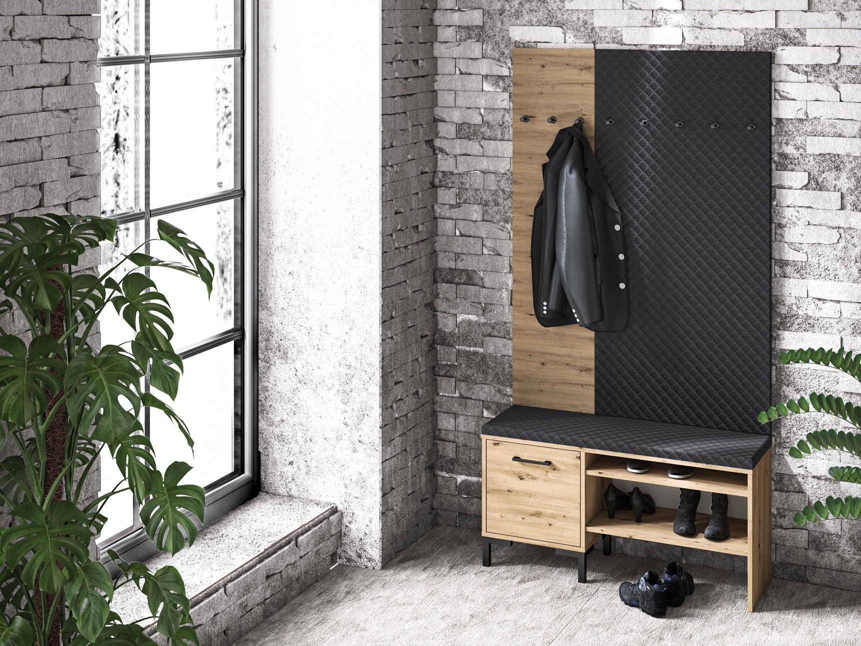 Coat rack Larnolo 106