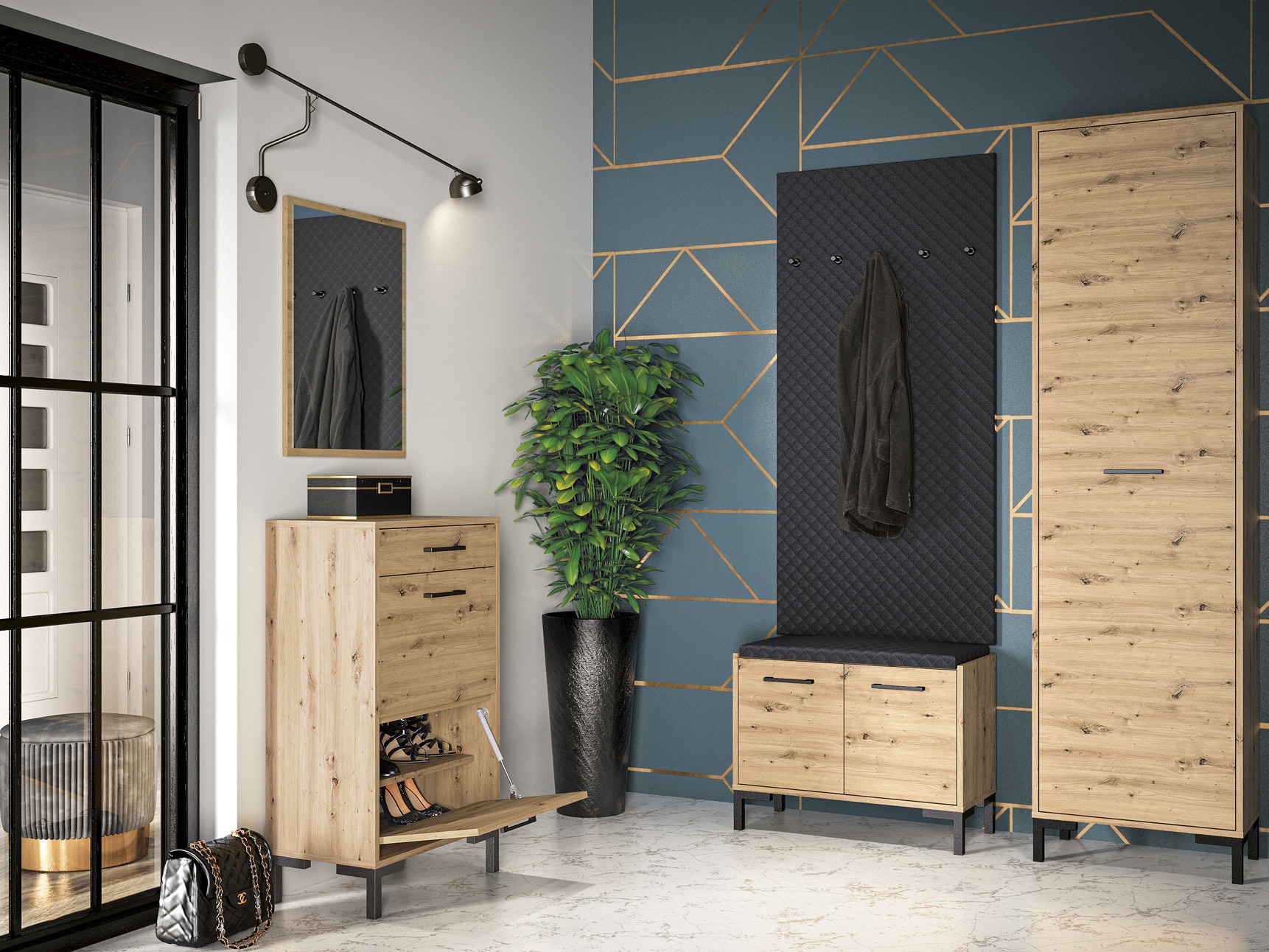 Shoe cabinet Larnolo 101