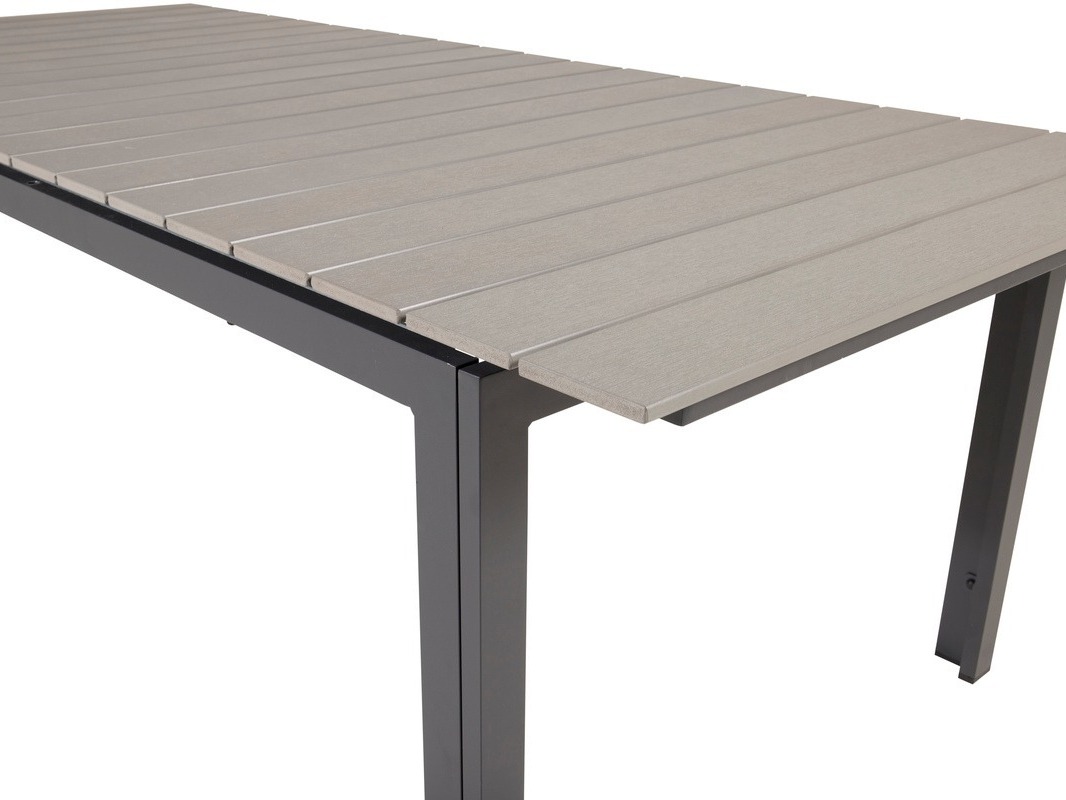 Outdoor table Dallas 668 (Grey + Black)