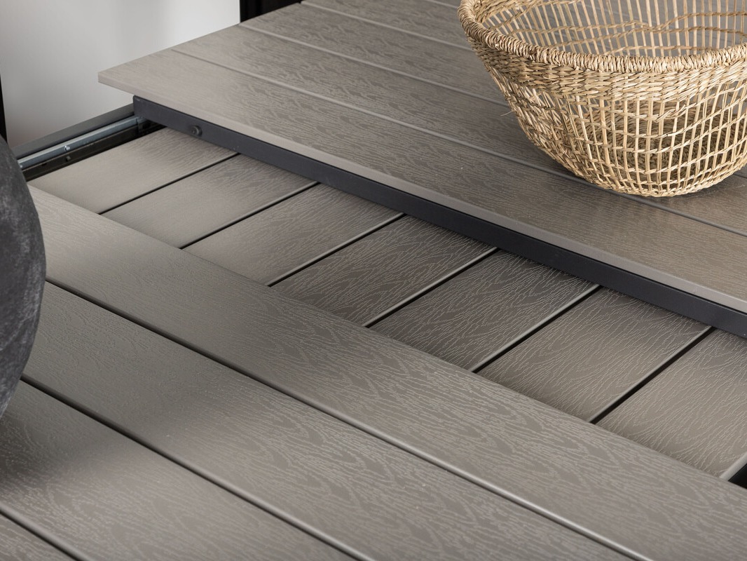 Outdoor table Dallas 668 (Grey + Black)