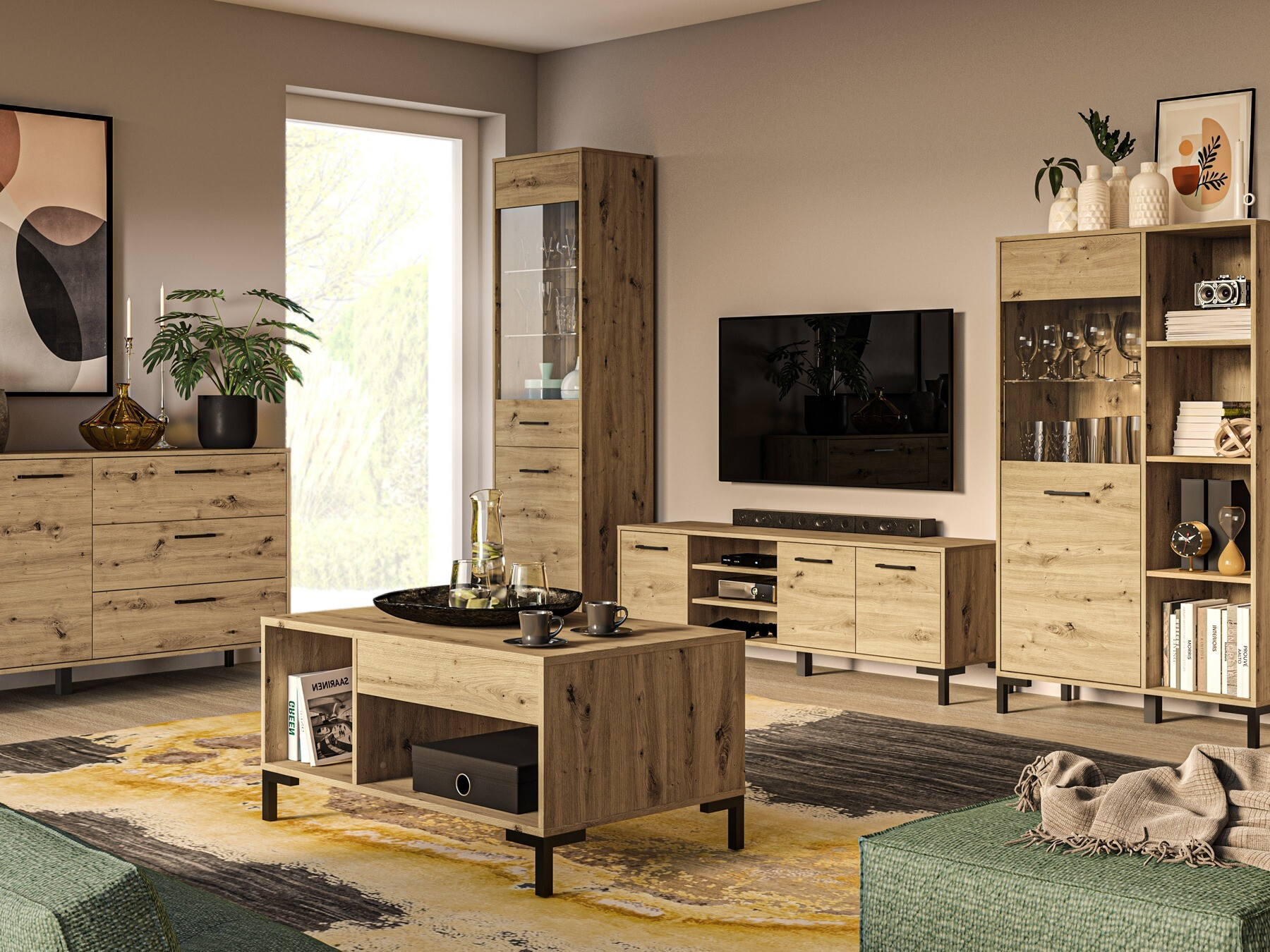 Bookcase Larnolo 116