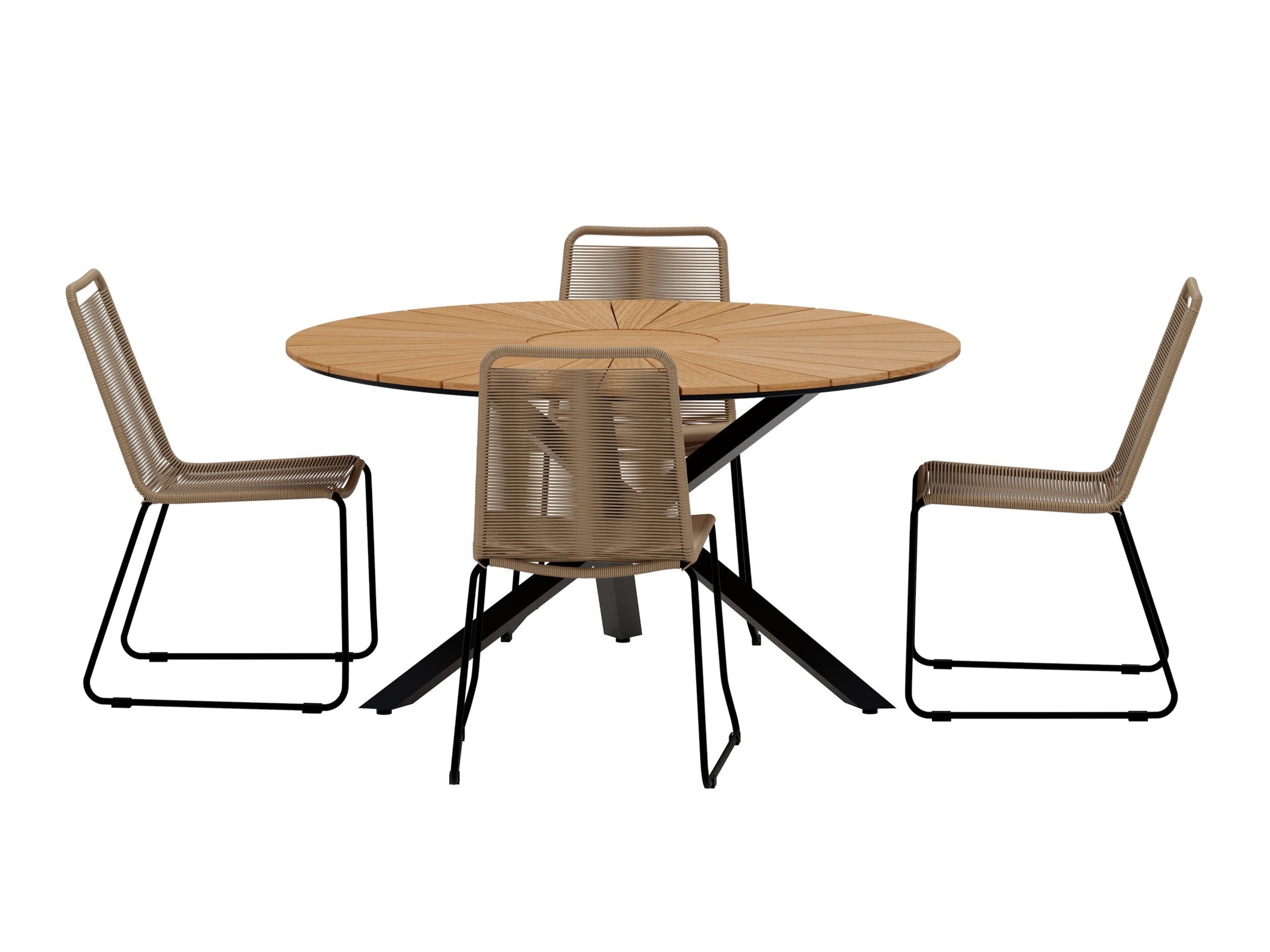 Table and chairs set Dallas 5313