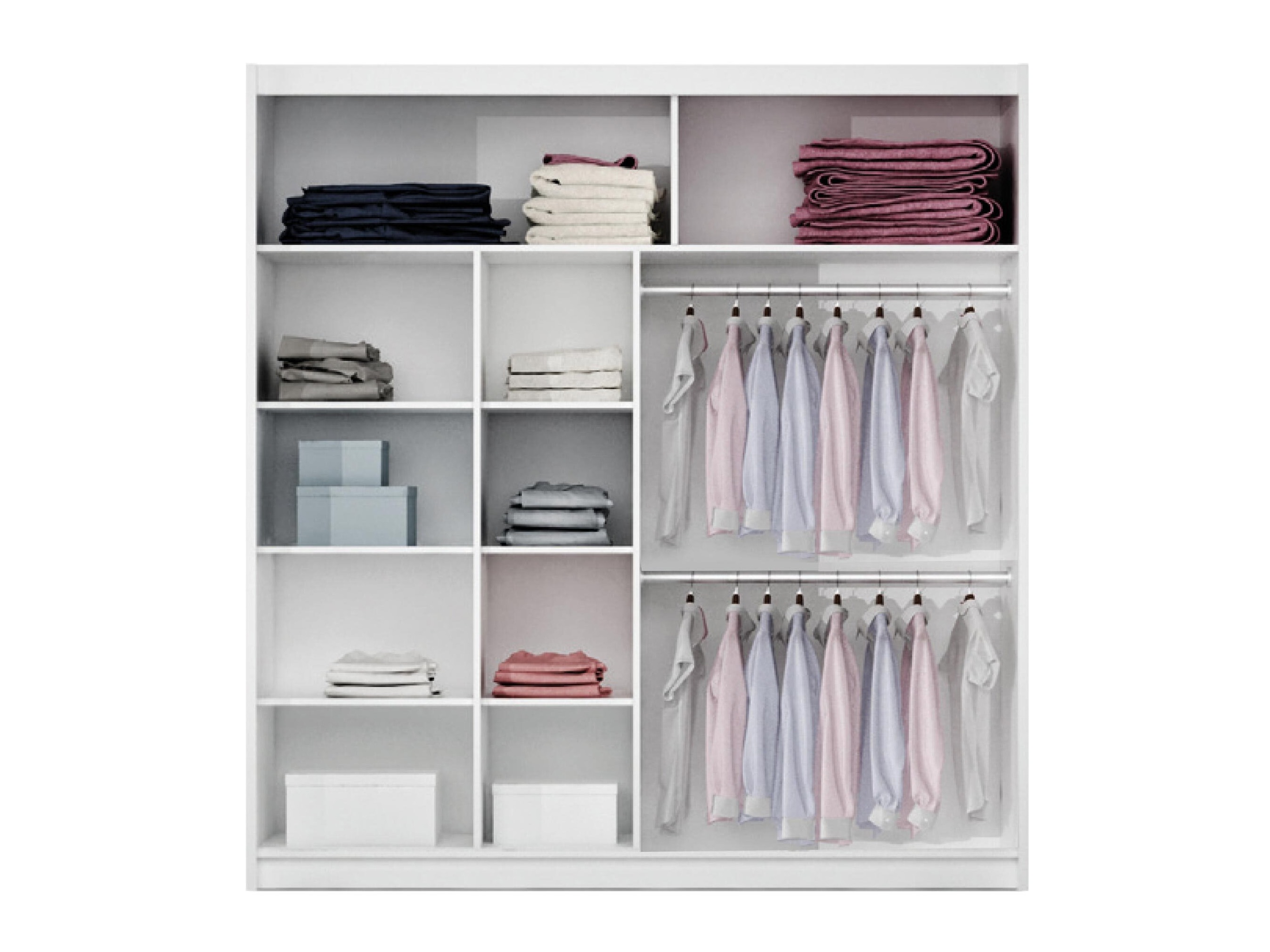 Wardrobe Honolulu 193 (Sonoma oak + tinted mirror)