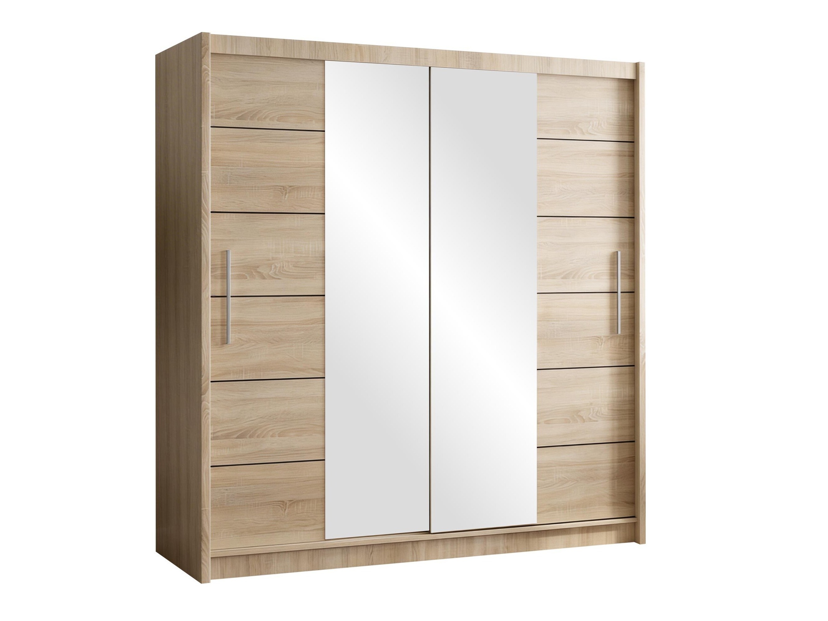 Wardrobe Honolulu 193 (Sonoma oak + tinted mirror)
