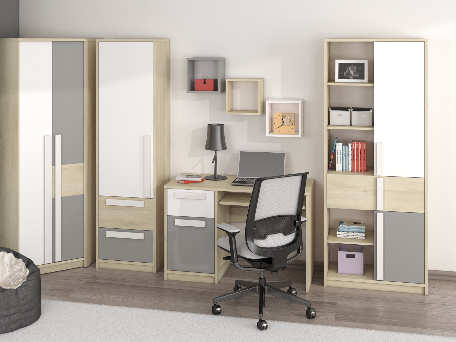 Bookcase Tivruve 103