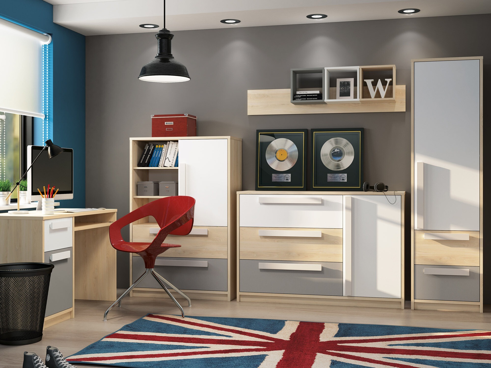 Bookcase Tivruve 106