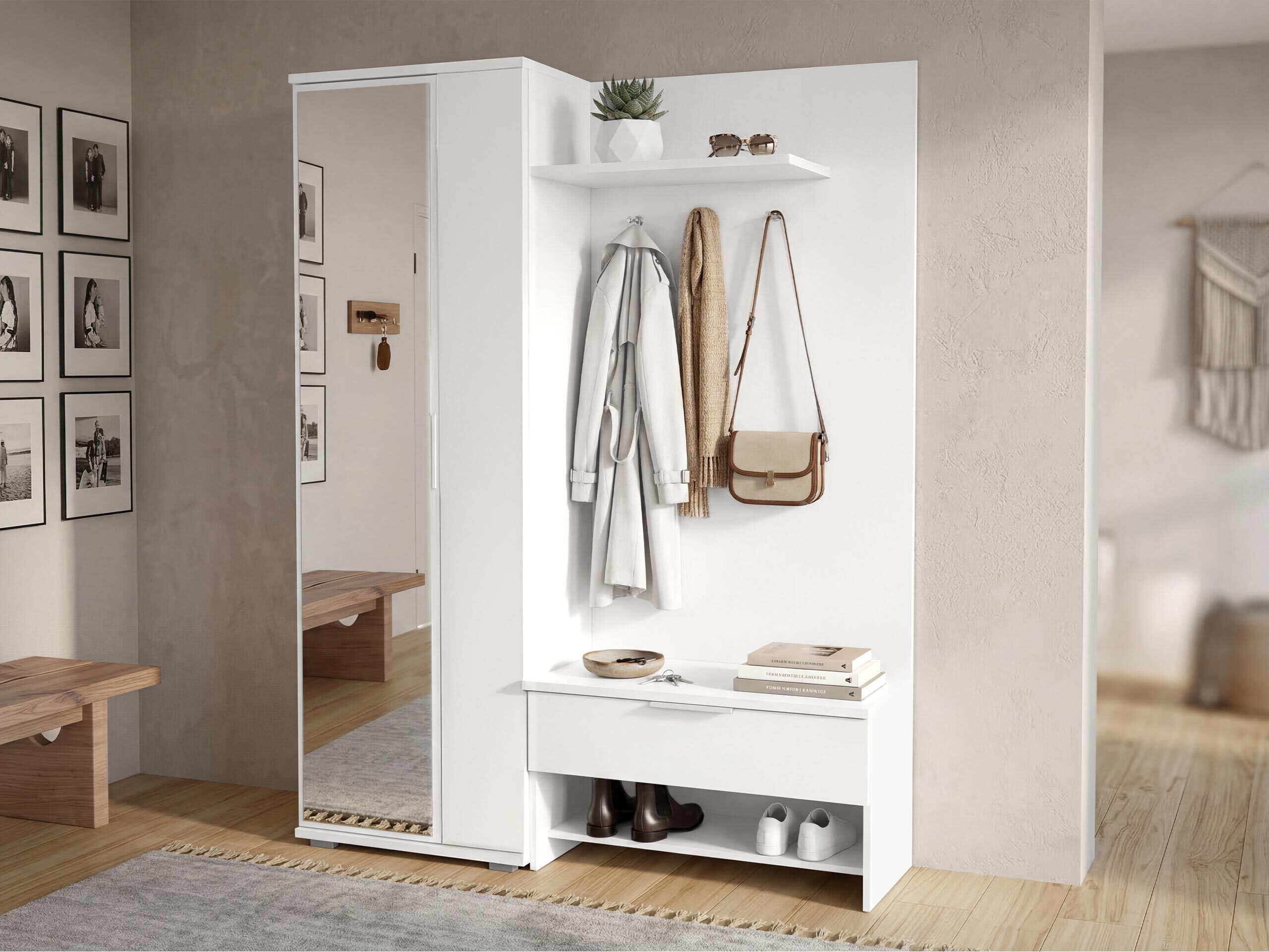 Hallway set Honolulu 160 (White)