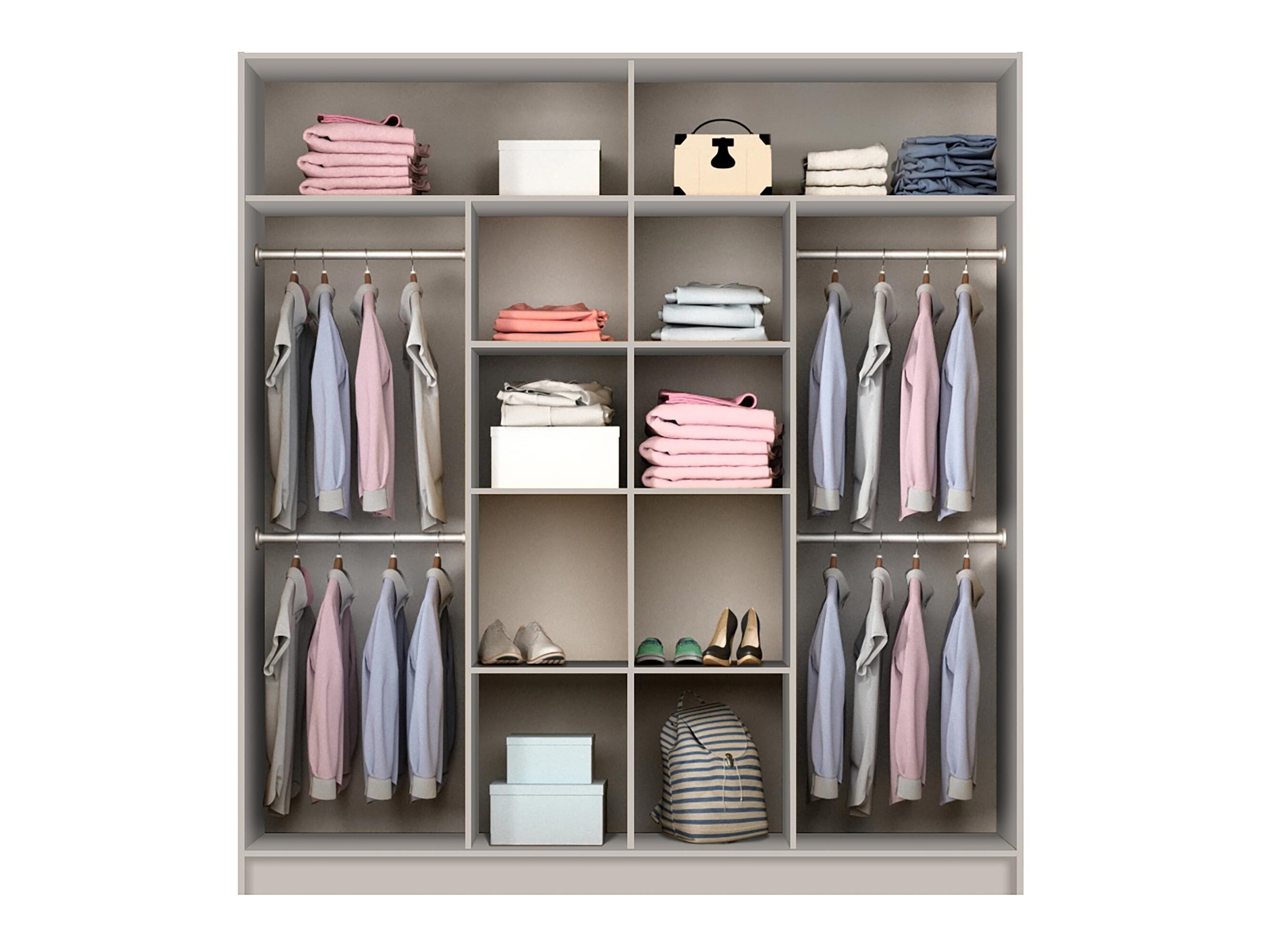 Wardrobe Honolulu 128 (White)