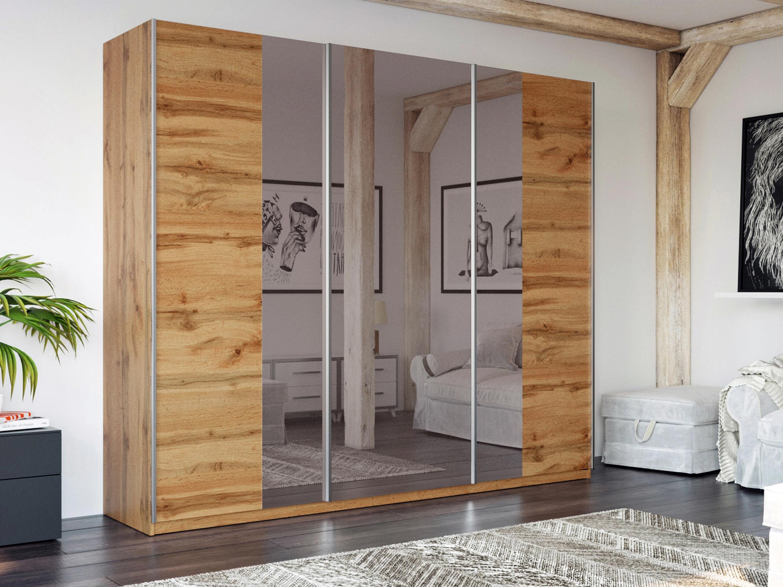 Wardrobe Honolulu 129 (Wotan Oak)