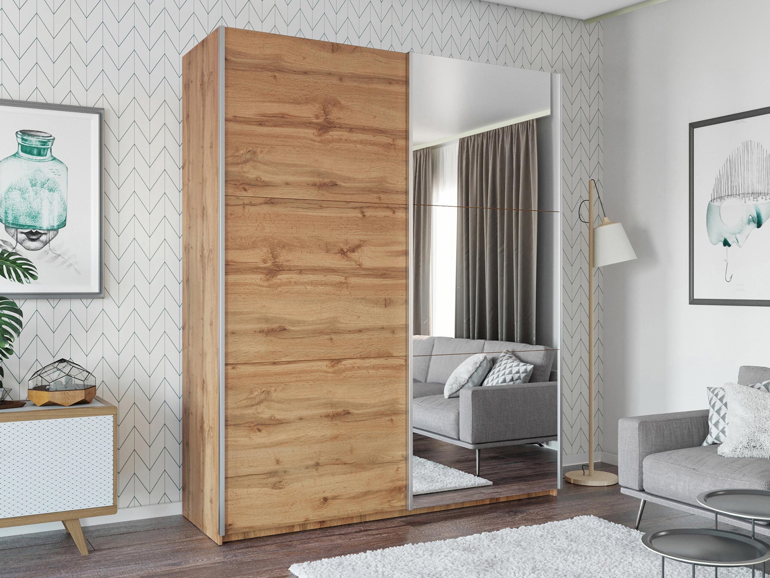 Wardrobe Honolulu 130 (Wotan Oak)