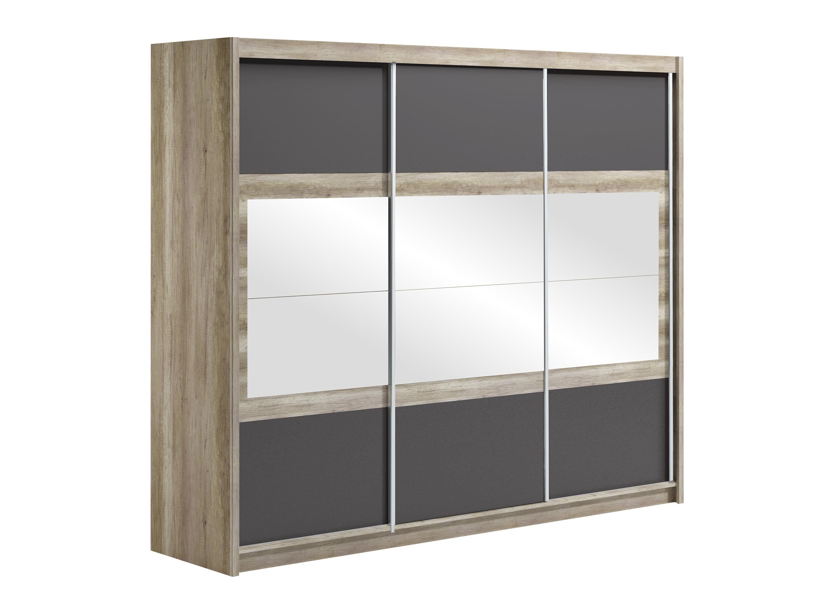 Wardrobe Honolulu 109 (Lava + Canyon oak)