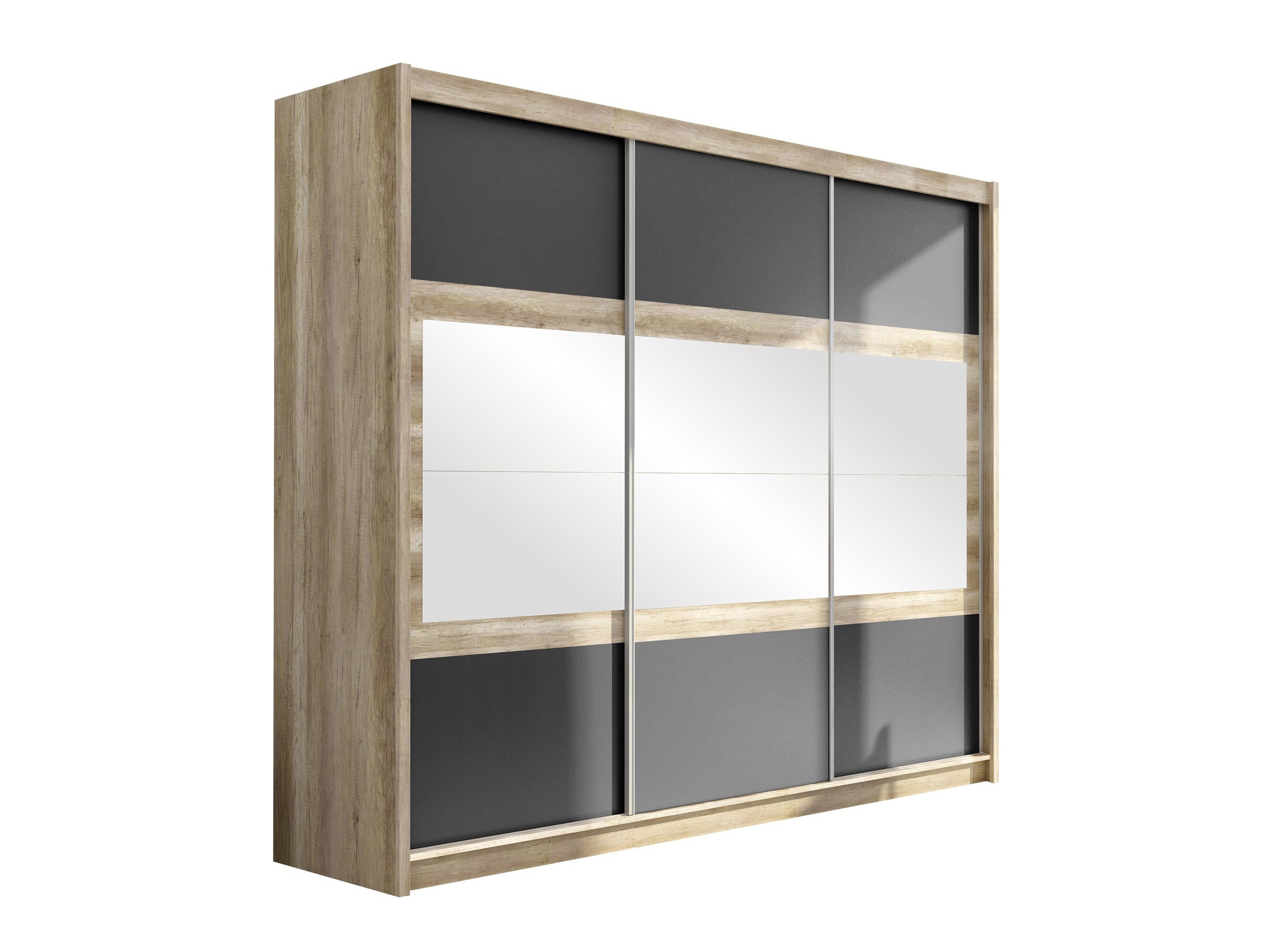 Wardrobe Honolulu 109 (Lava + Canyon oak)