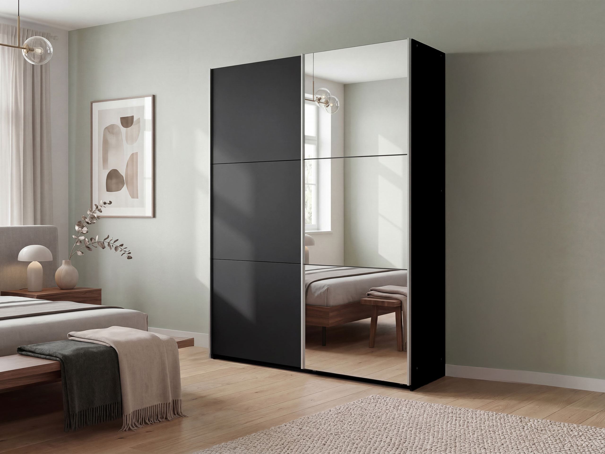 Wardrobe Honolulu 123 (Black)