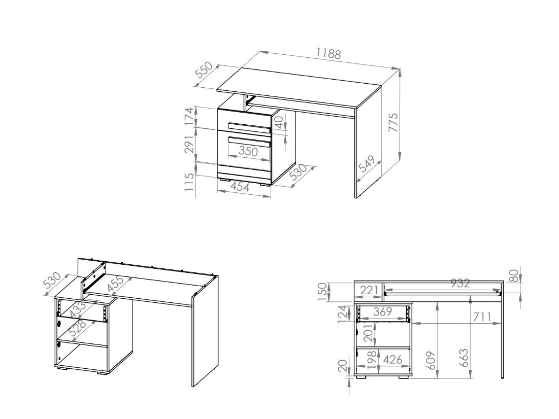 Desk Alcala 110