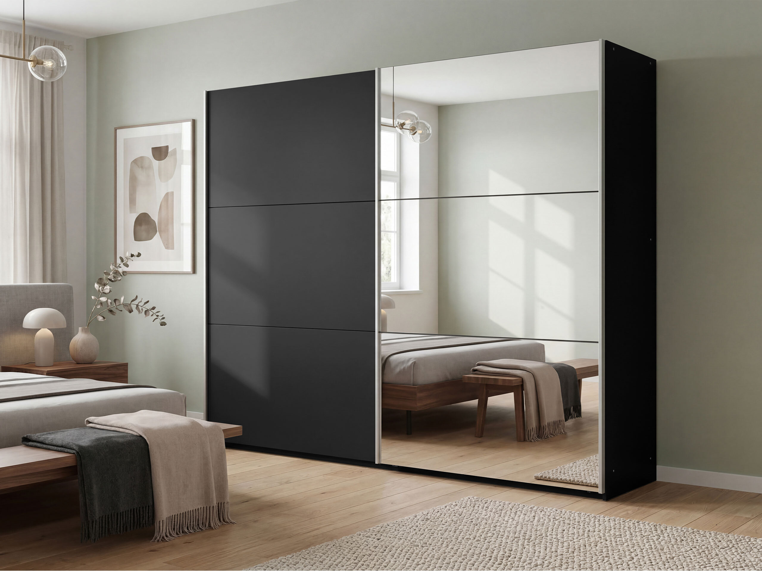 Wardrobe Honolulu 126 (Black)