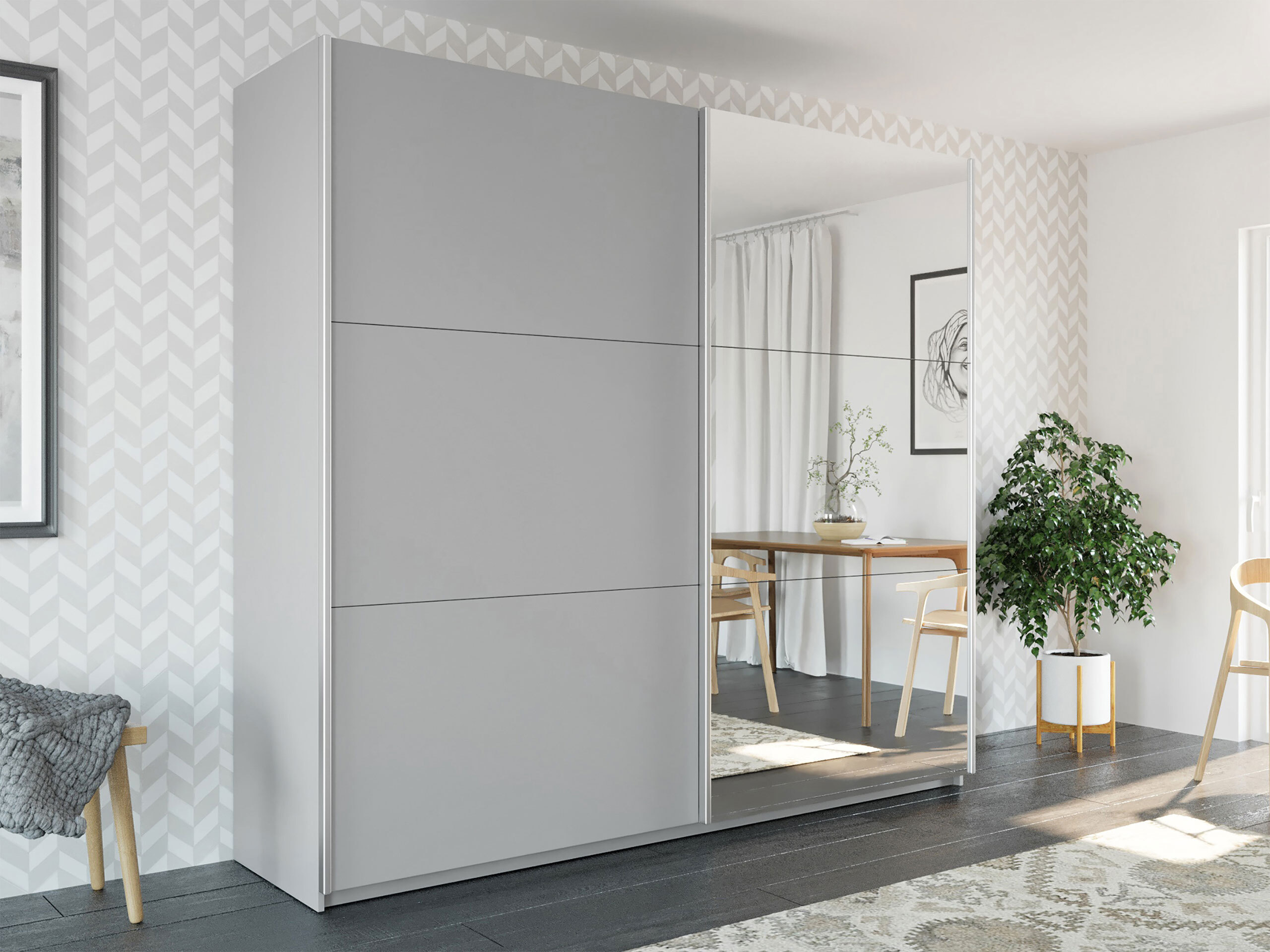 Wardrobe Honolulu 204 (Grey)