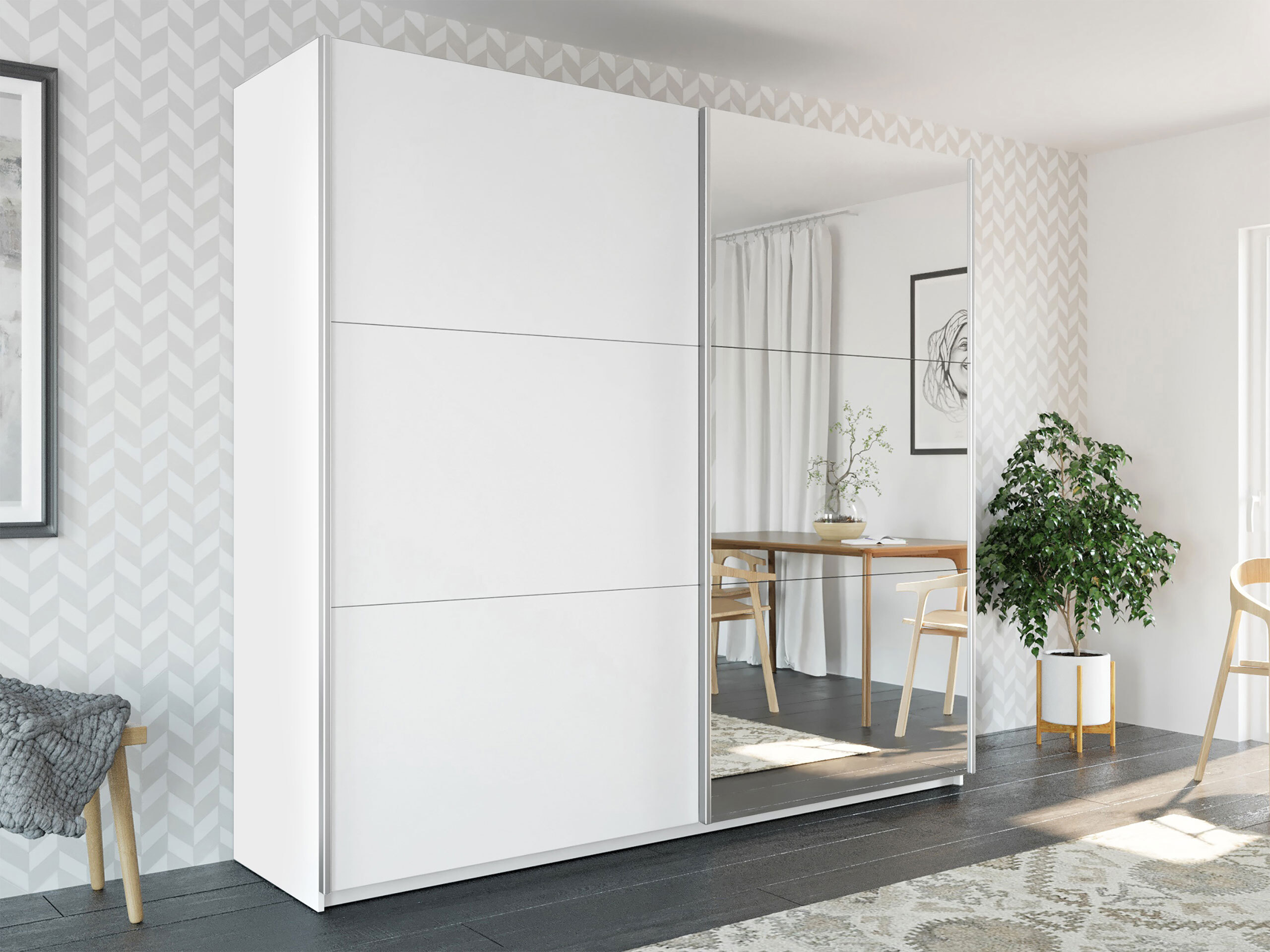 Wardrobe Honolulu 204 (White)