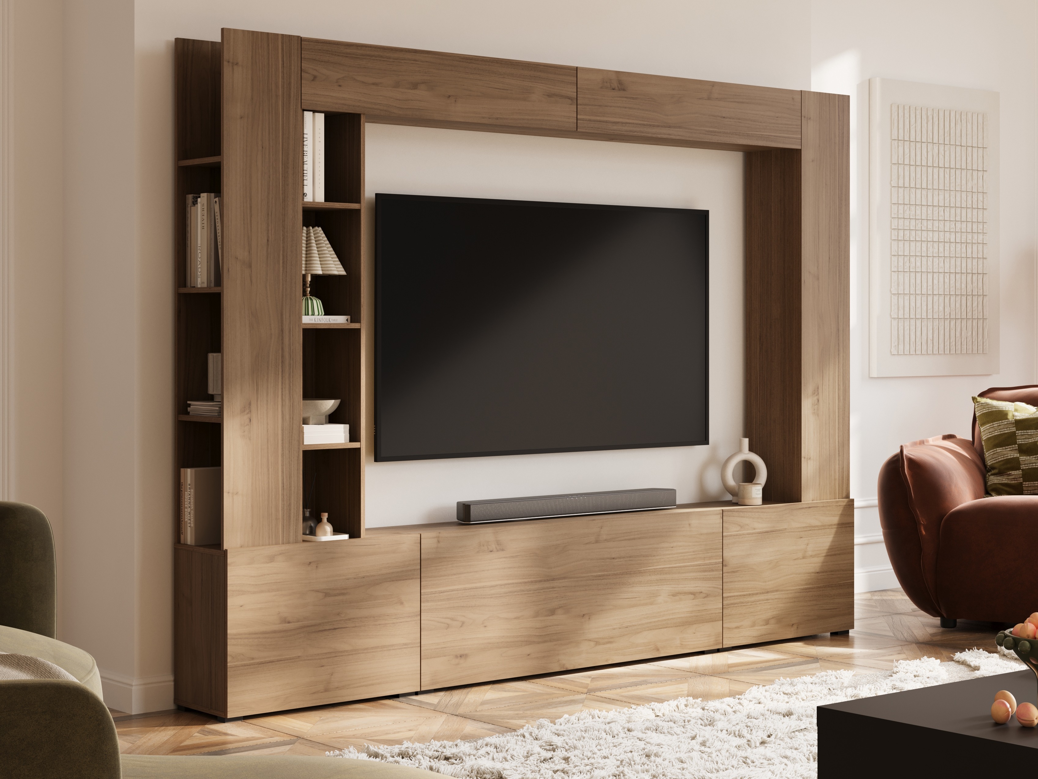 Bookcase Austin 393 (Walnut)