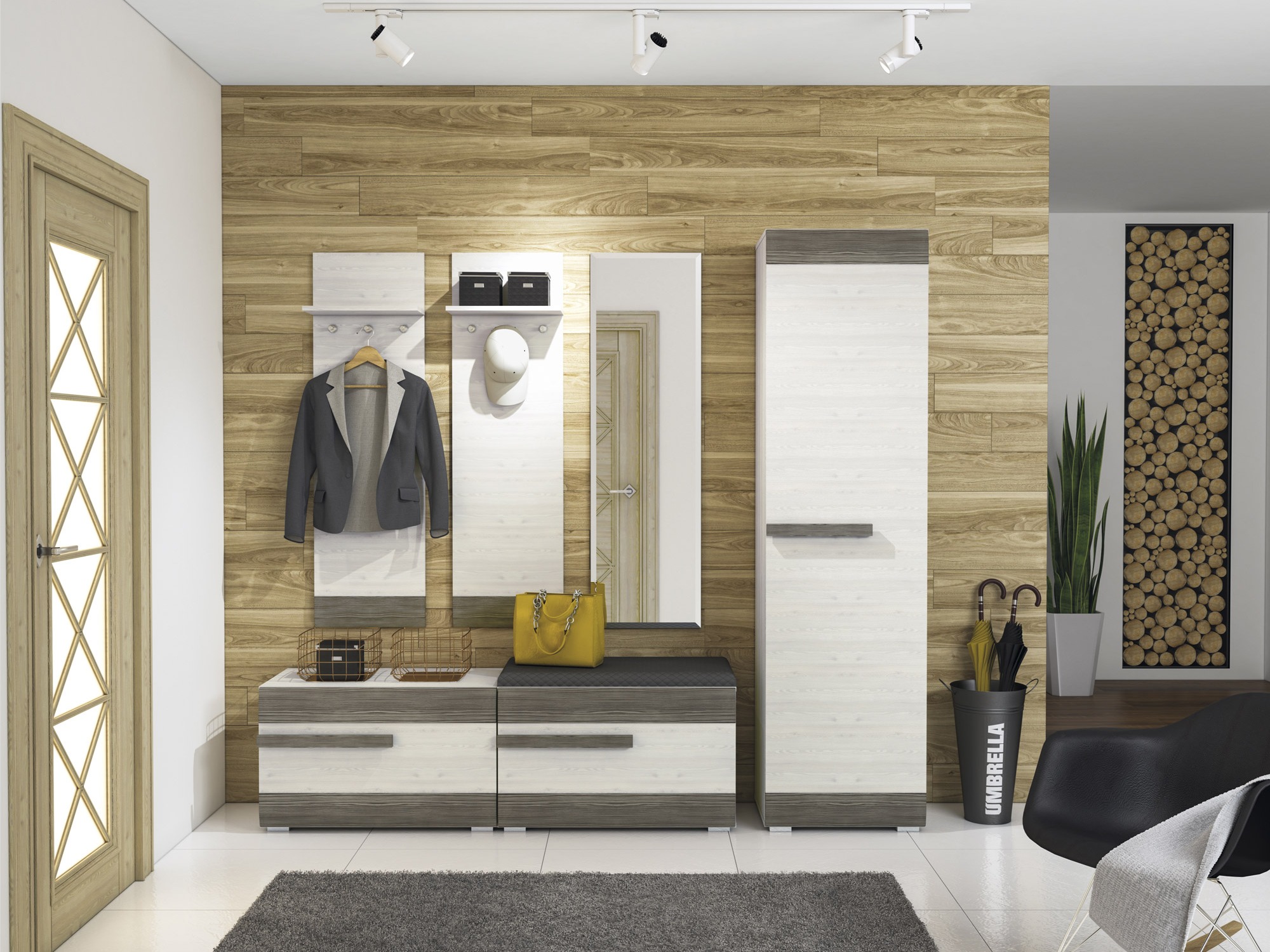 Coat rack Alcala 119