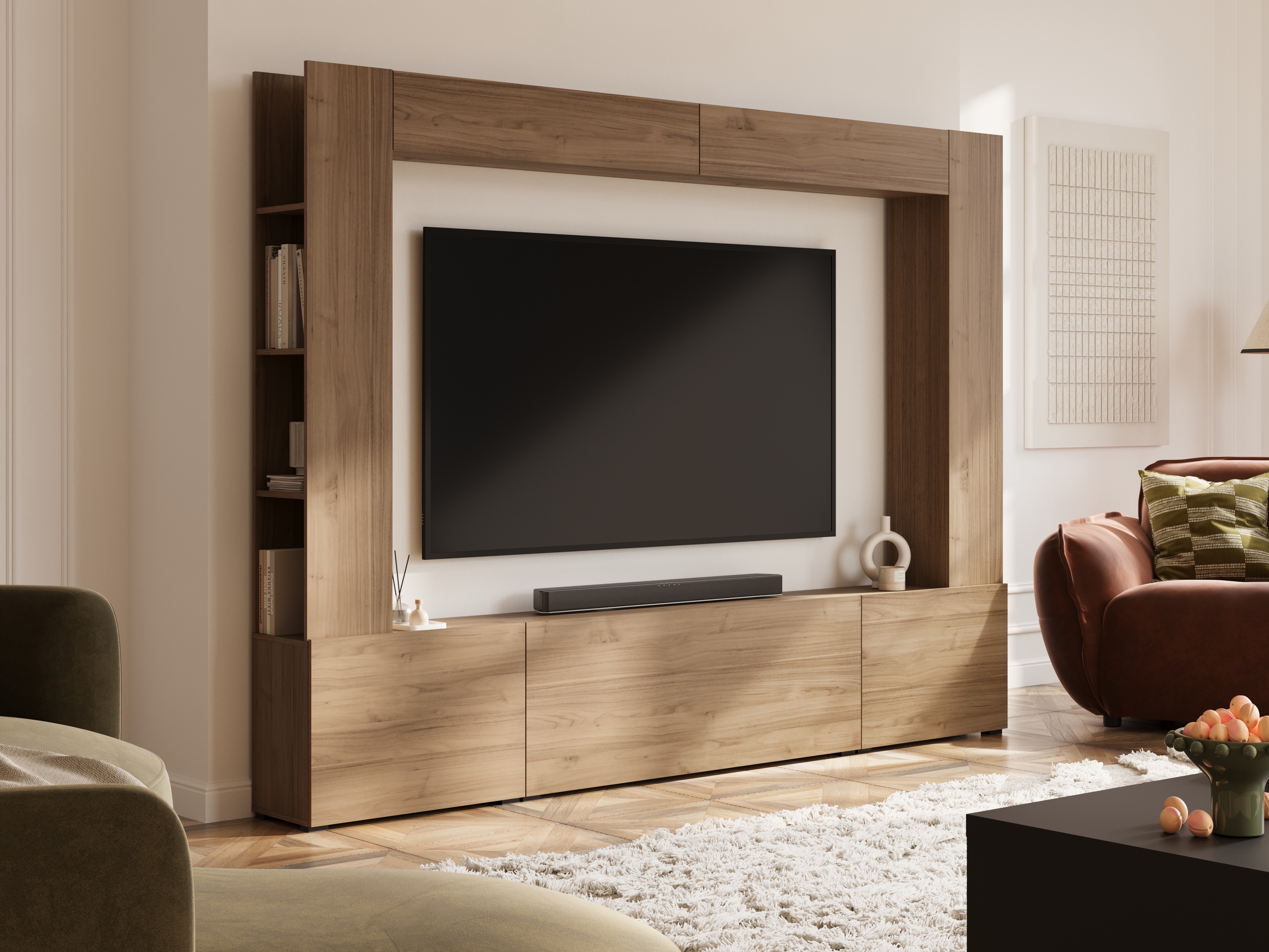 Living room set Austin 392 (Walnut)