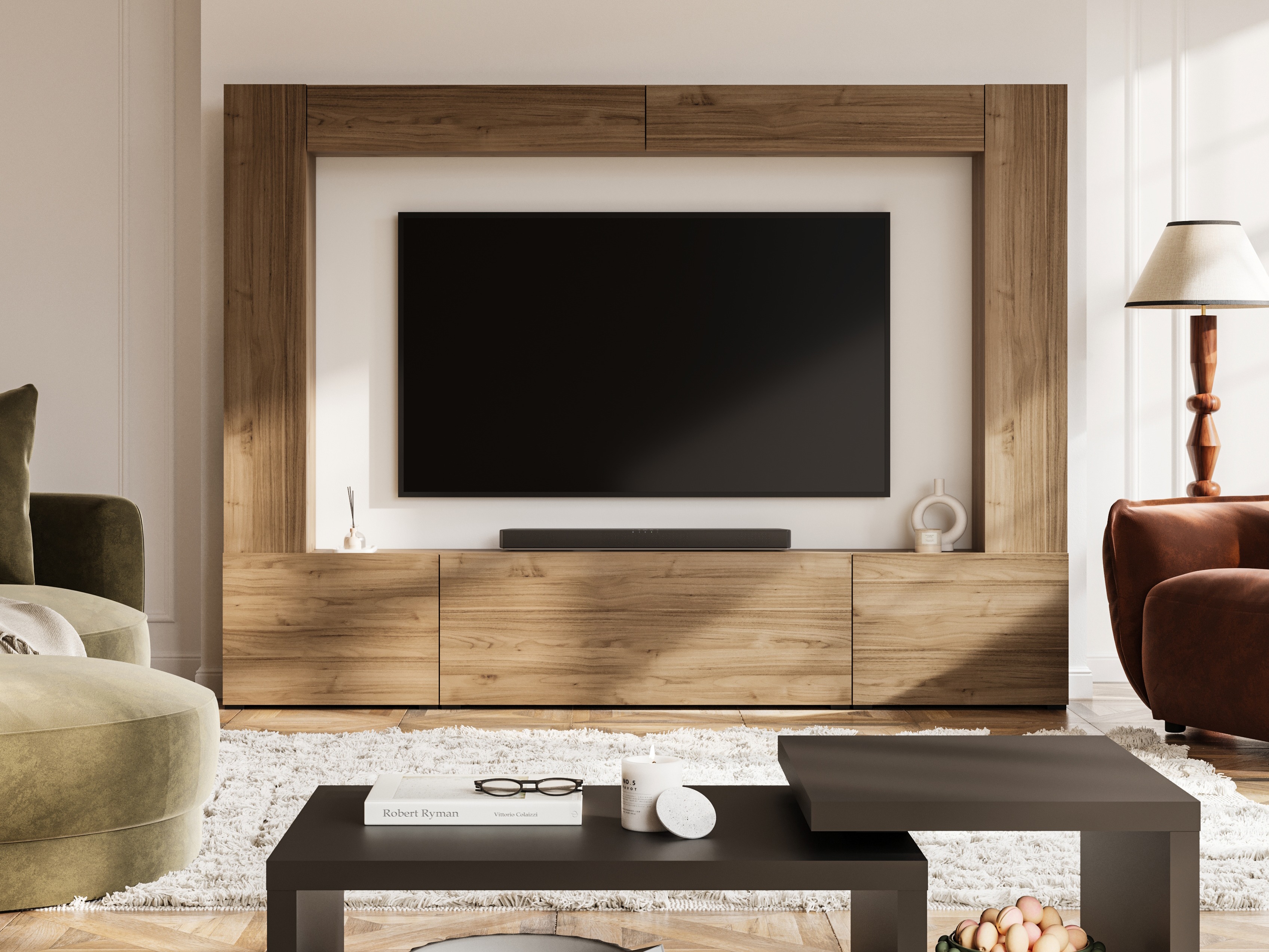 Living room set Austin 392 (Walnut)