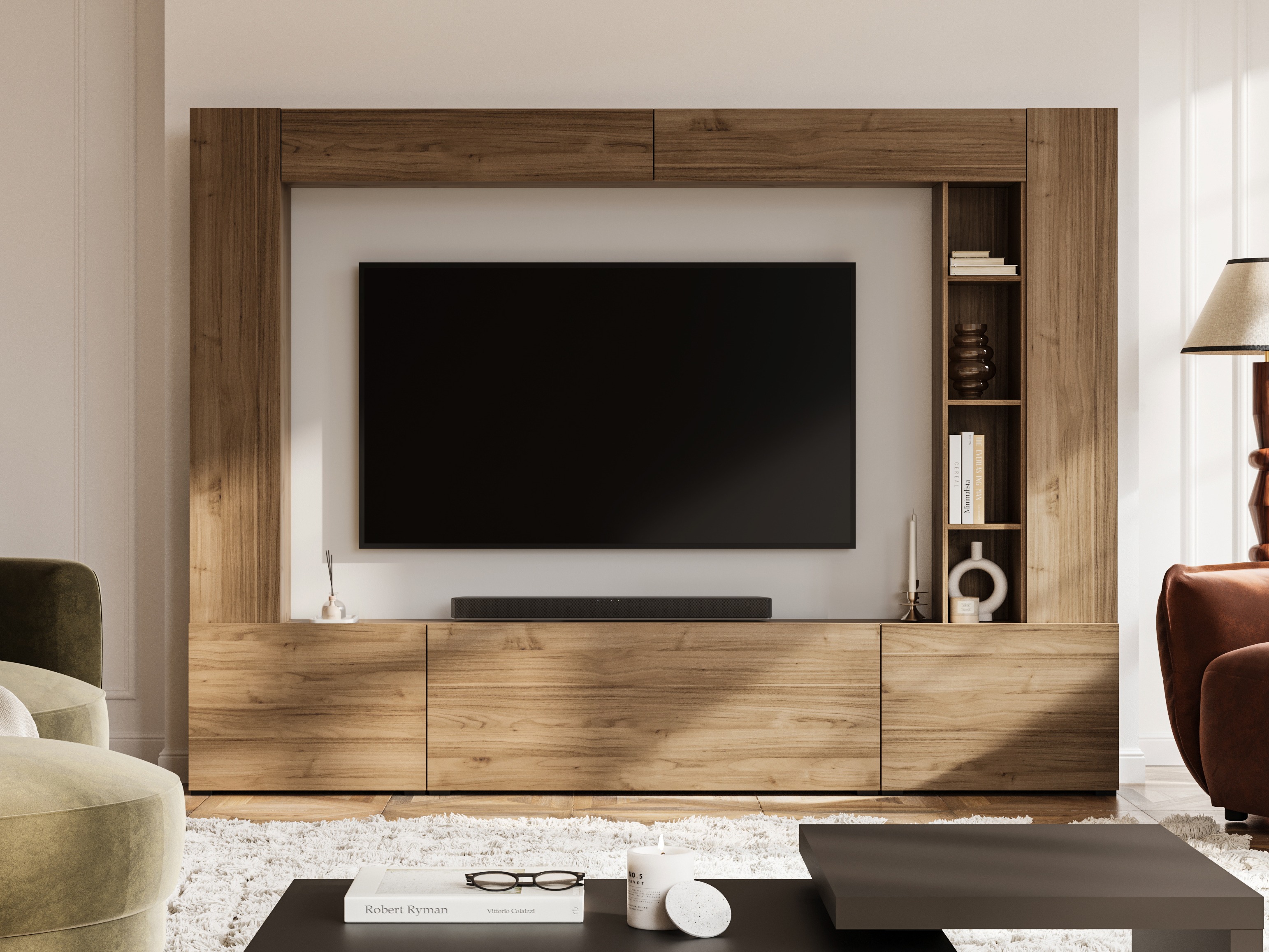 Living room set Austin 394 (Walnut)