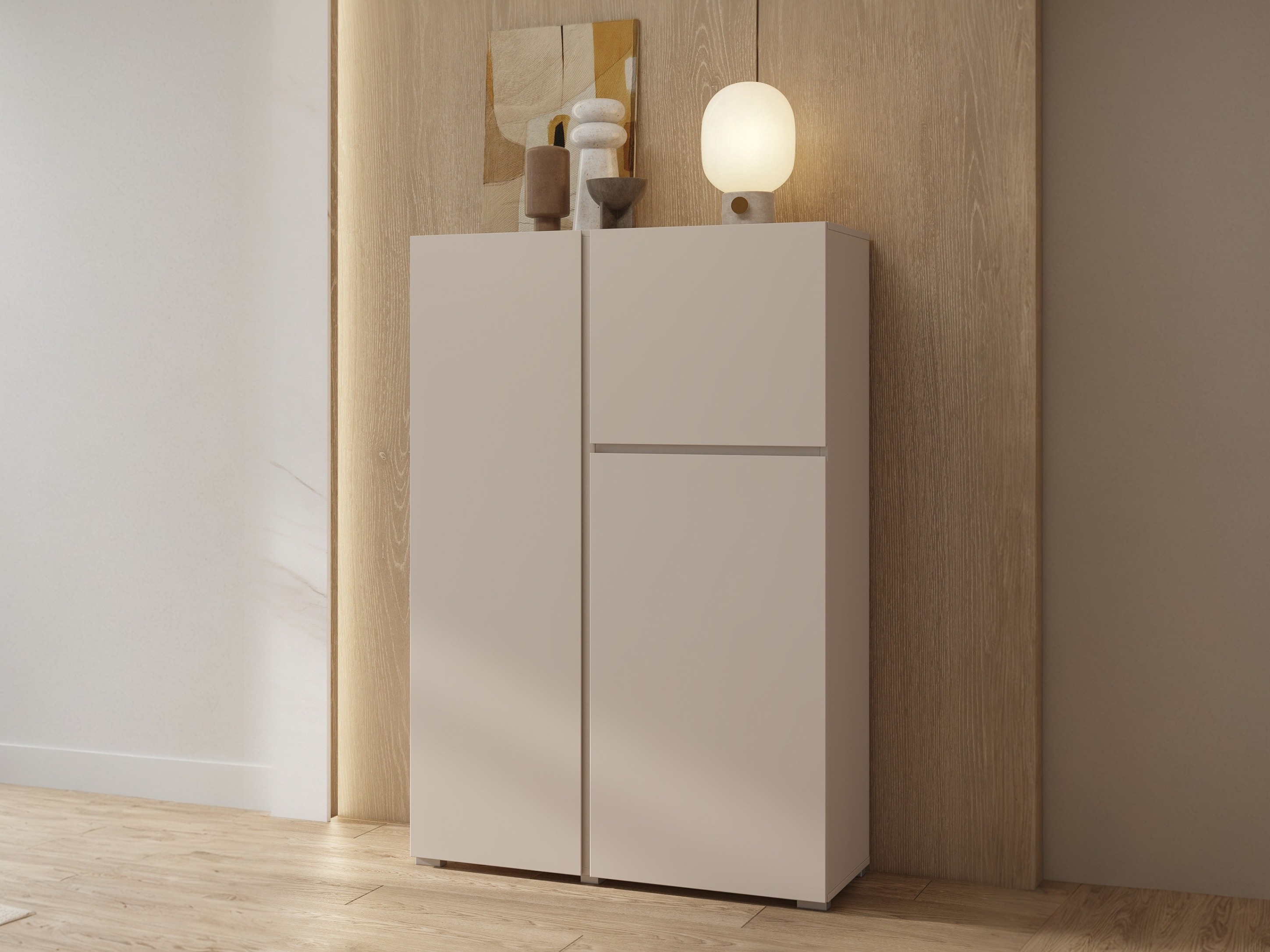 Bookcase Elbleve 102 (Cashmere)