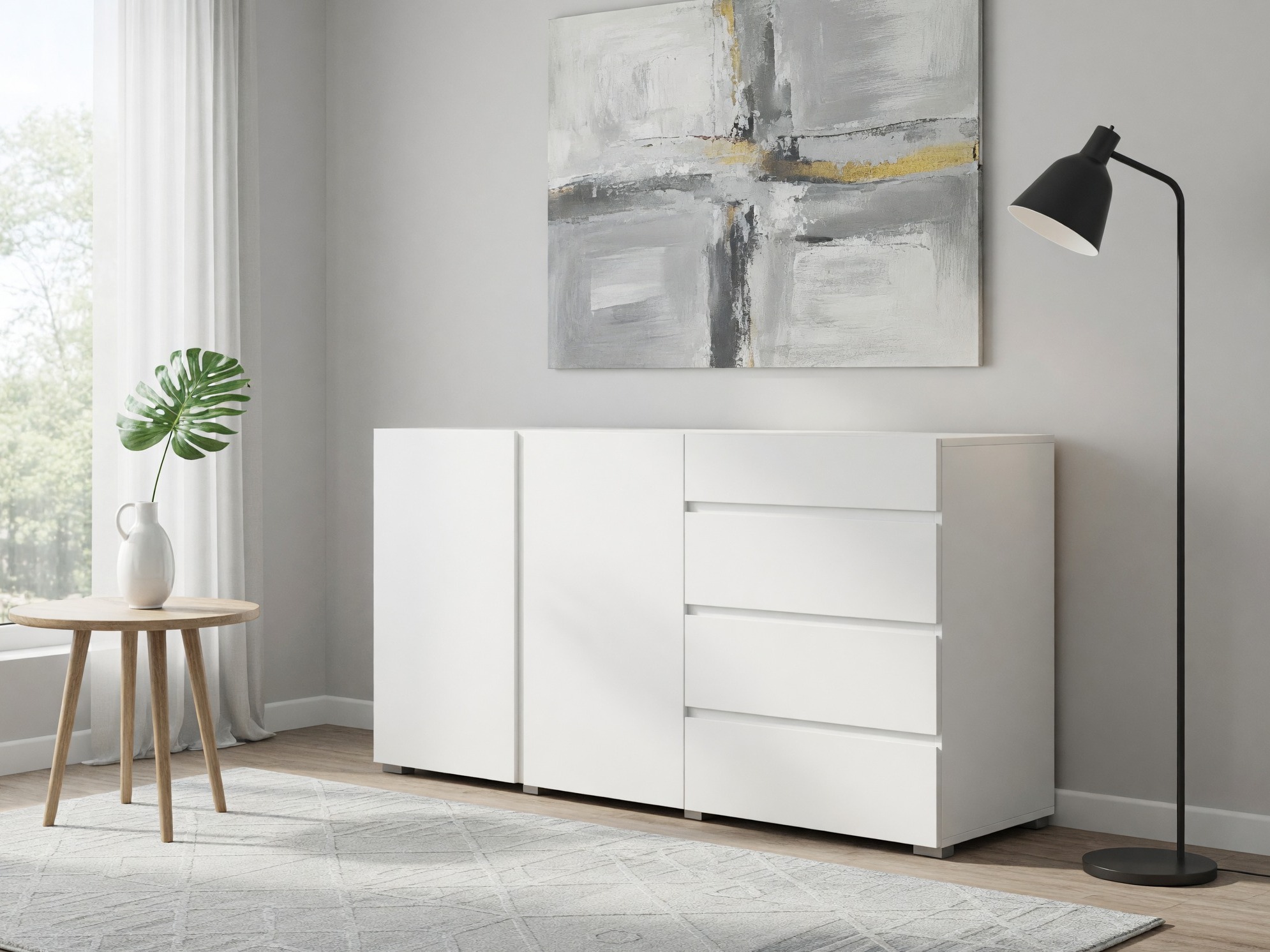Chest of drawers Elbleve 101 (White)