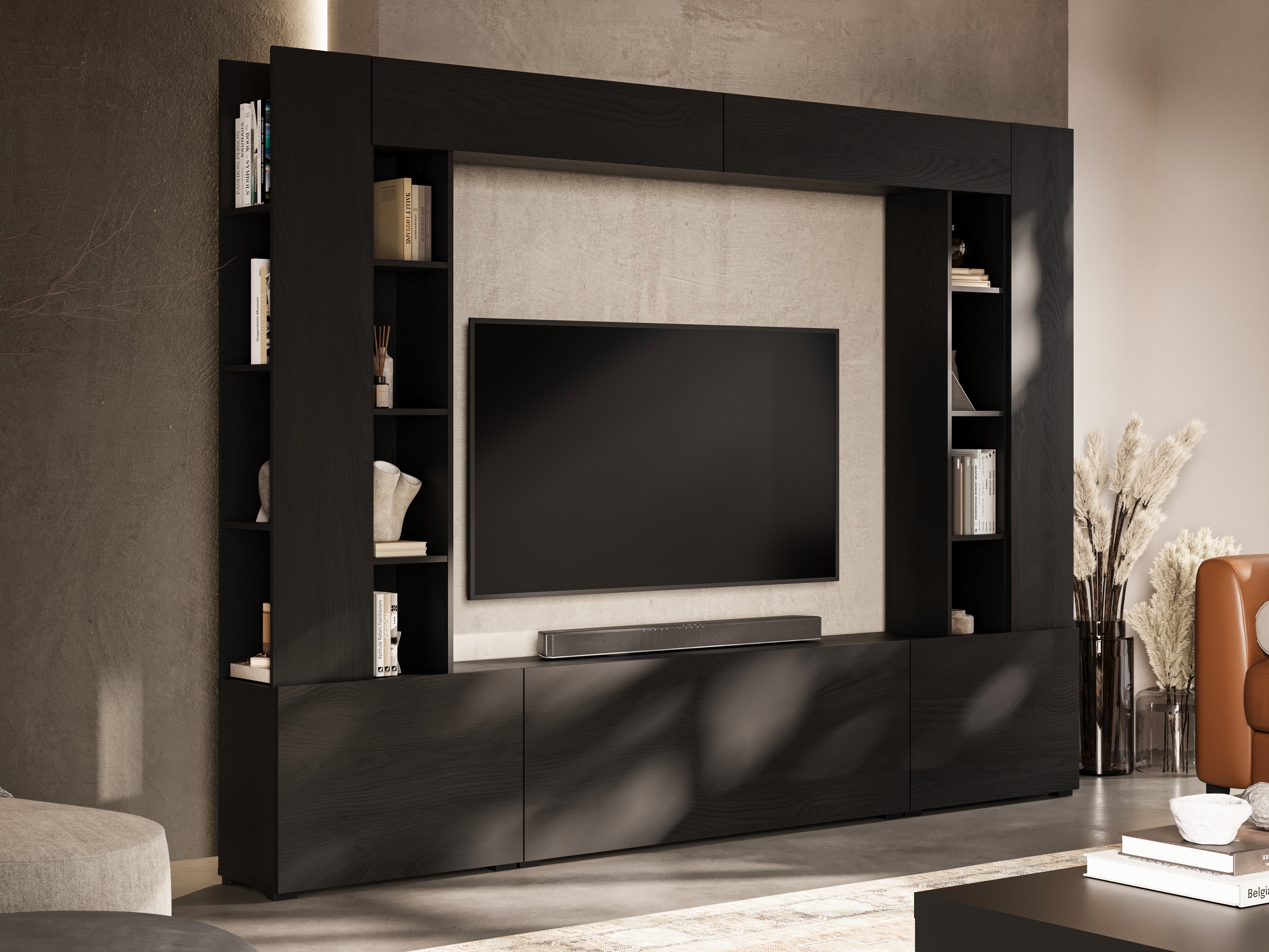 Living room set Austin 395 (Black)