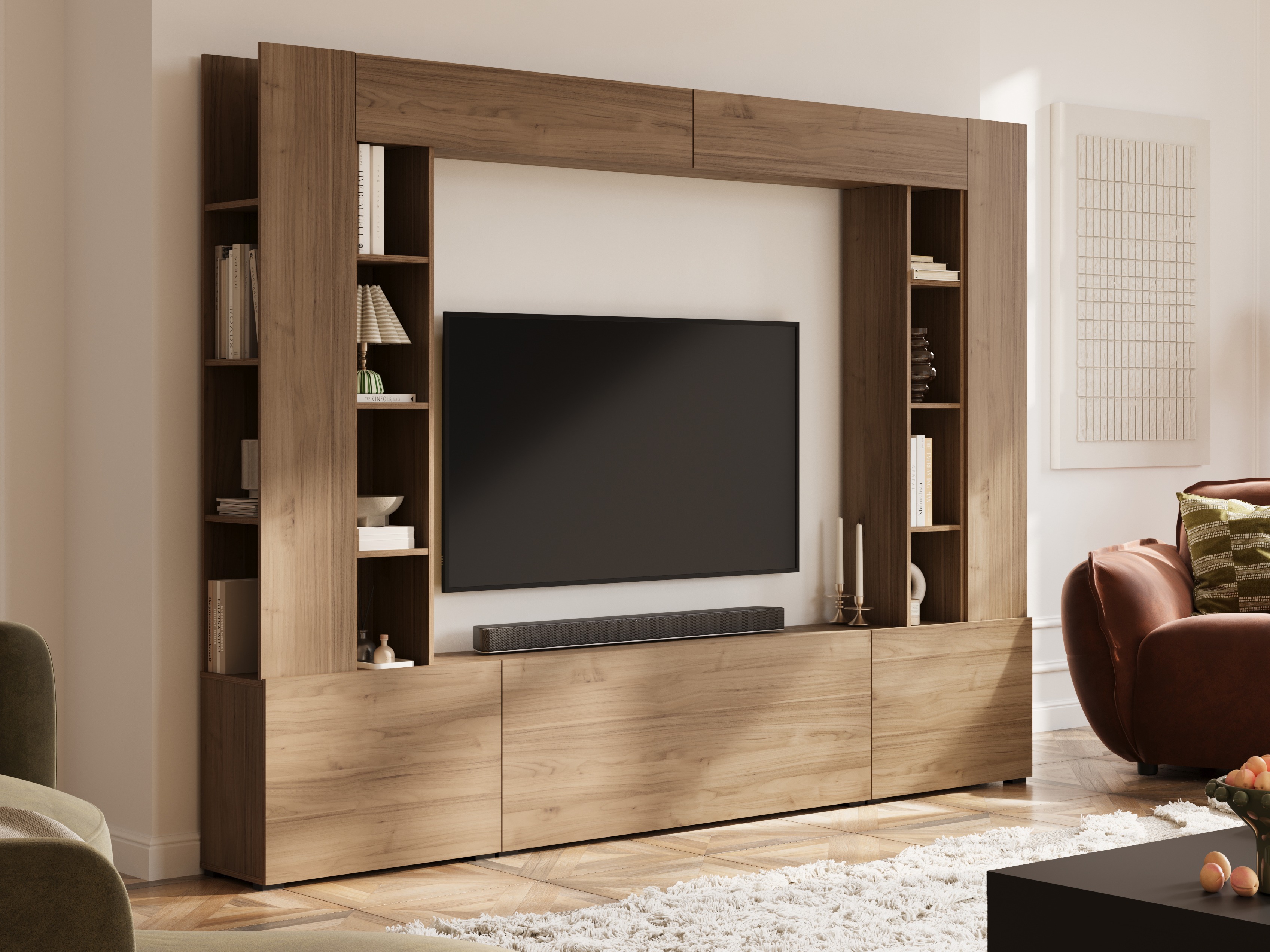 Living room set Austin 395 (Walnut)