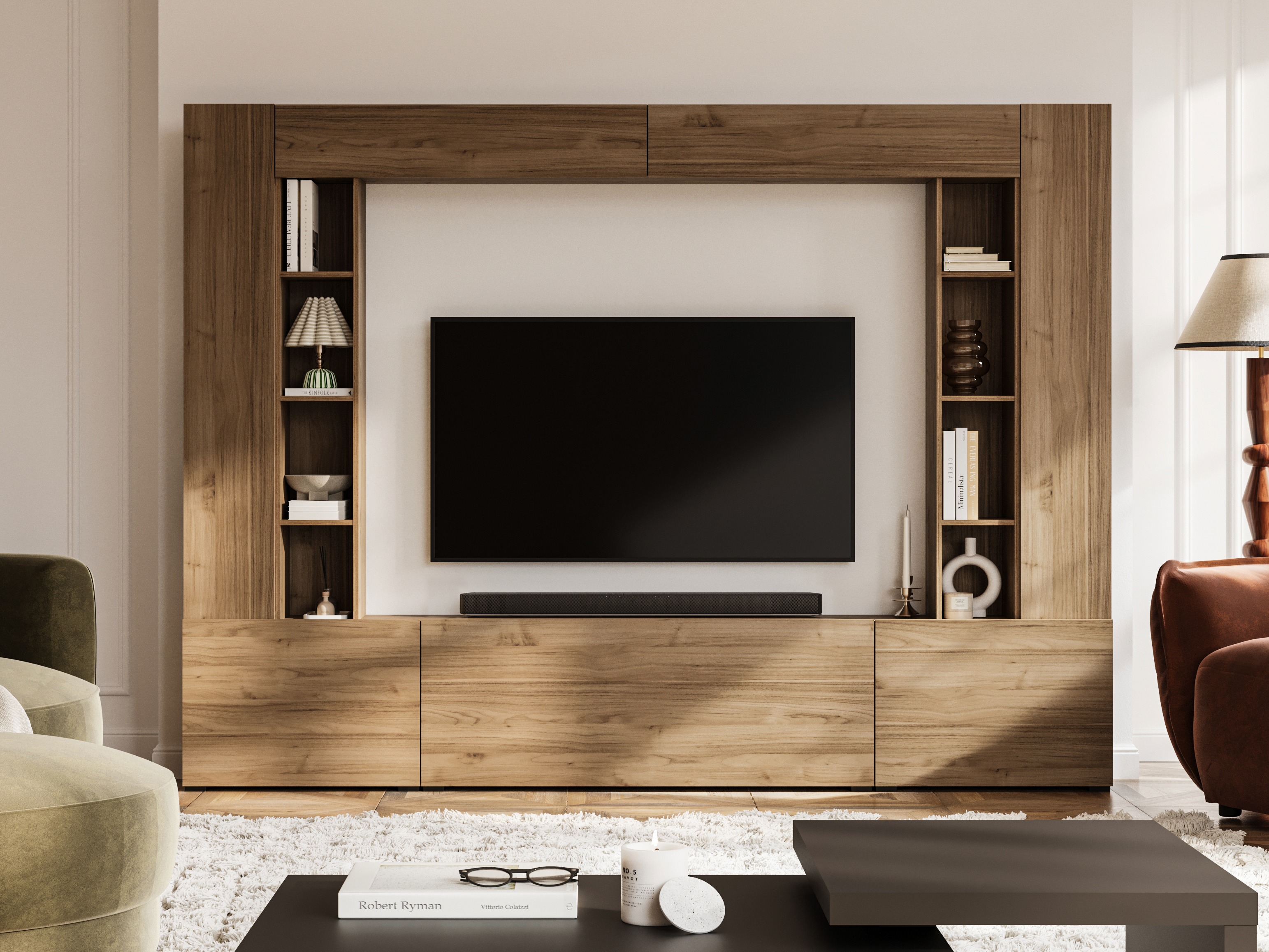 Living room set Austin 395 (Walnut)