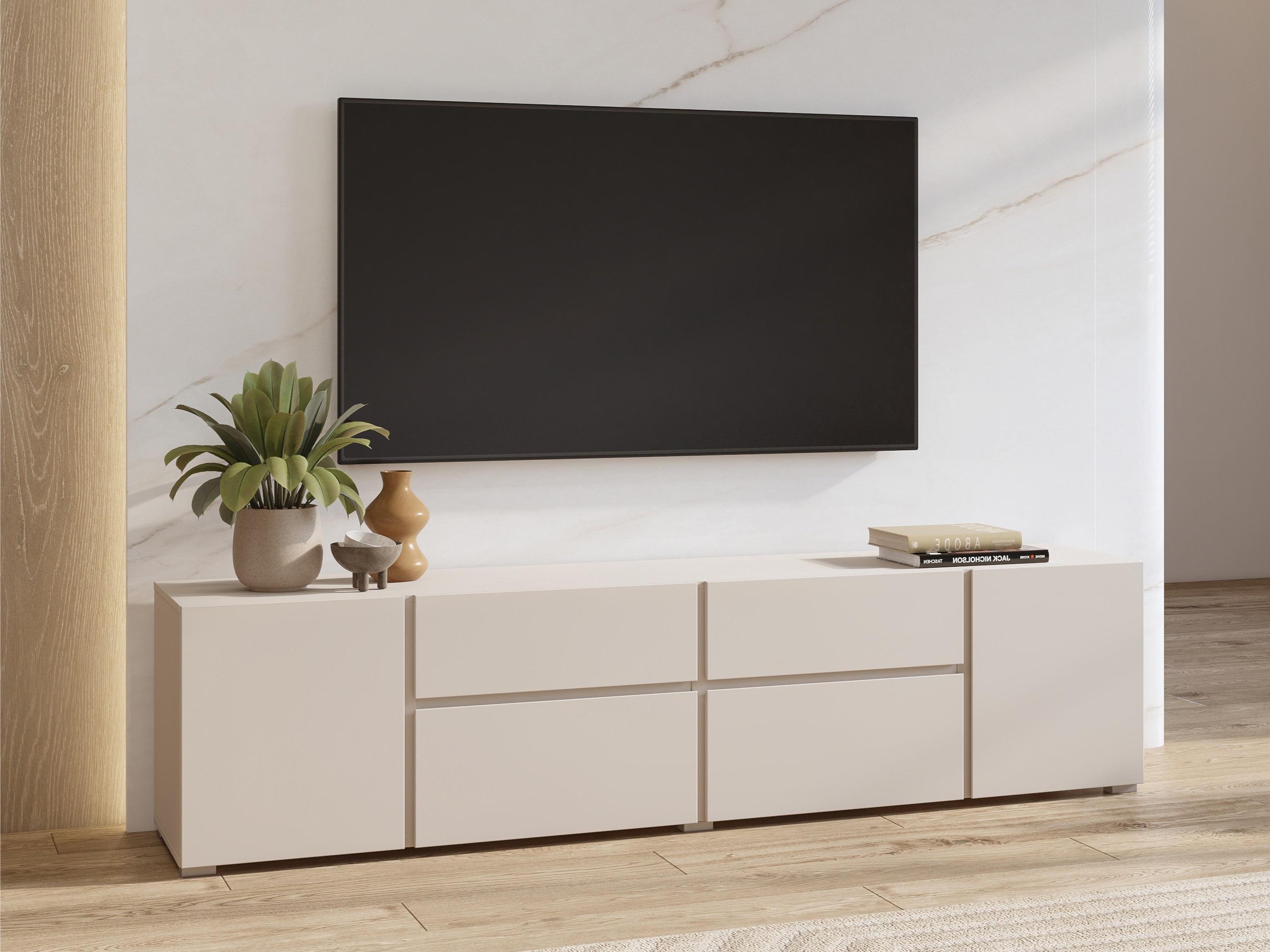 TV stand Elbleve 100 (Cashmere)