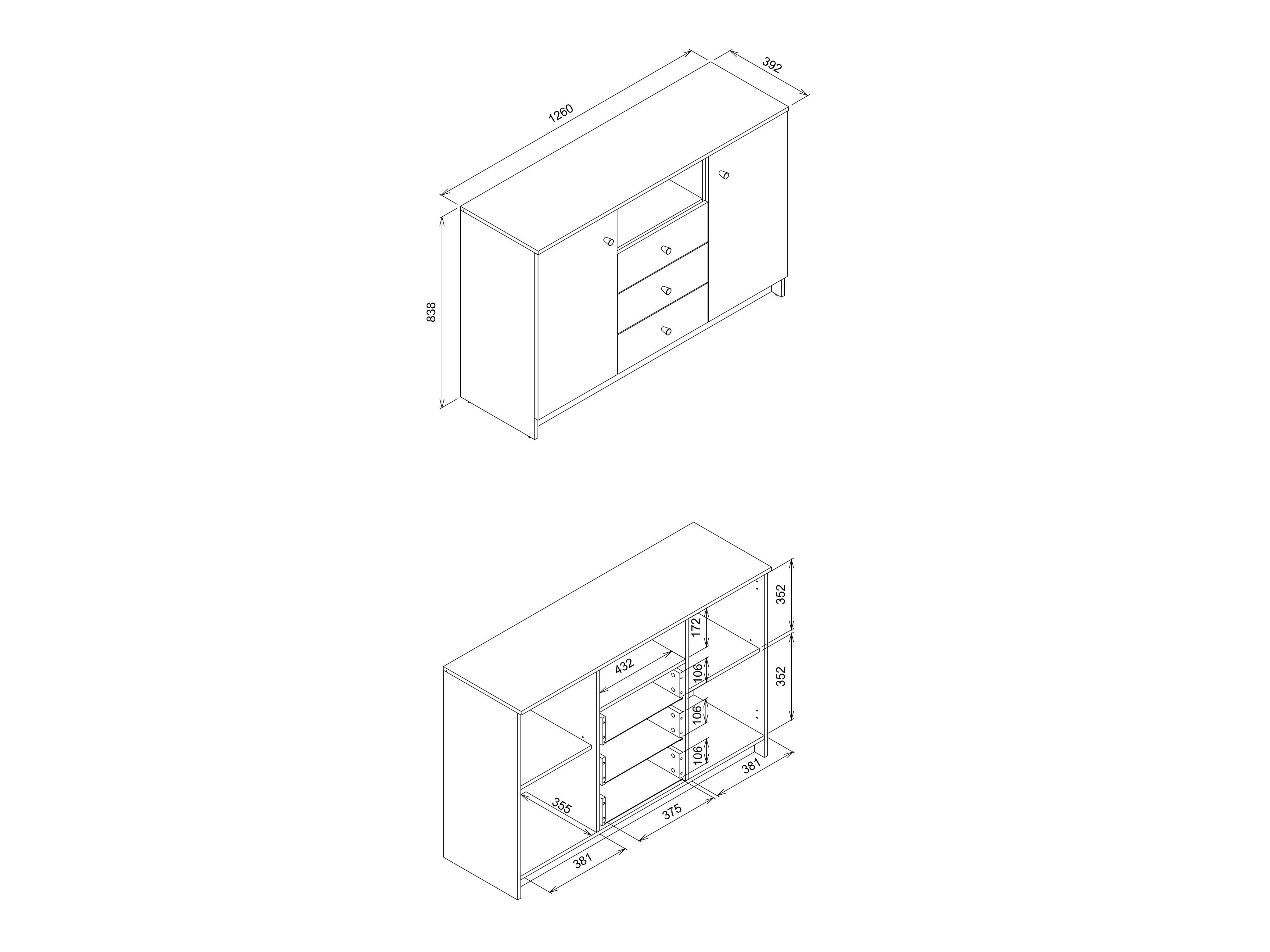 Chest of drawers Morsevi 101