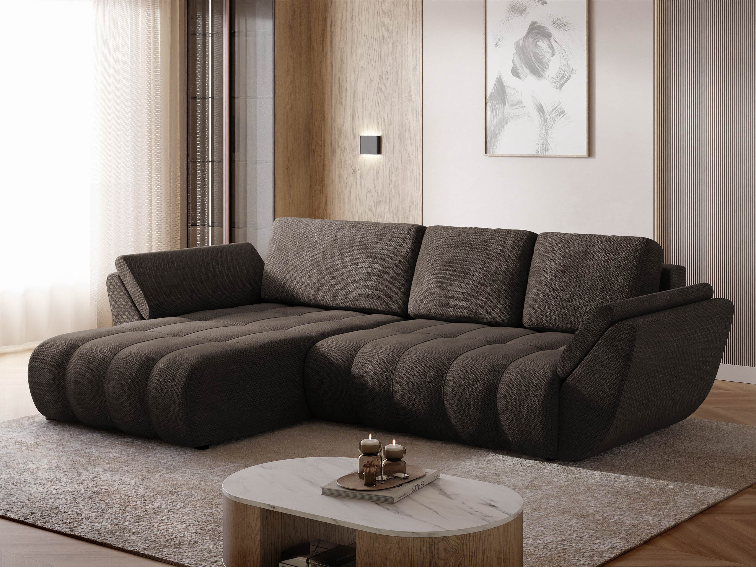 Corner sofa Camden 108 (Lumo 40)