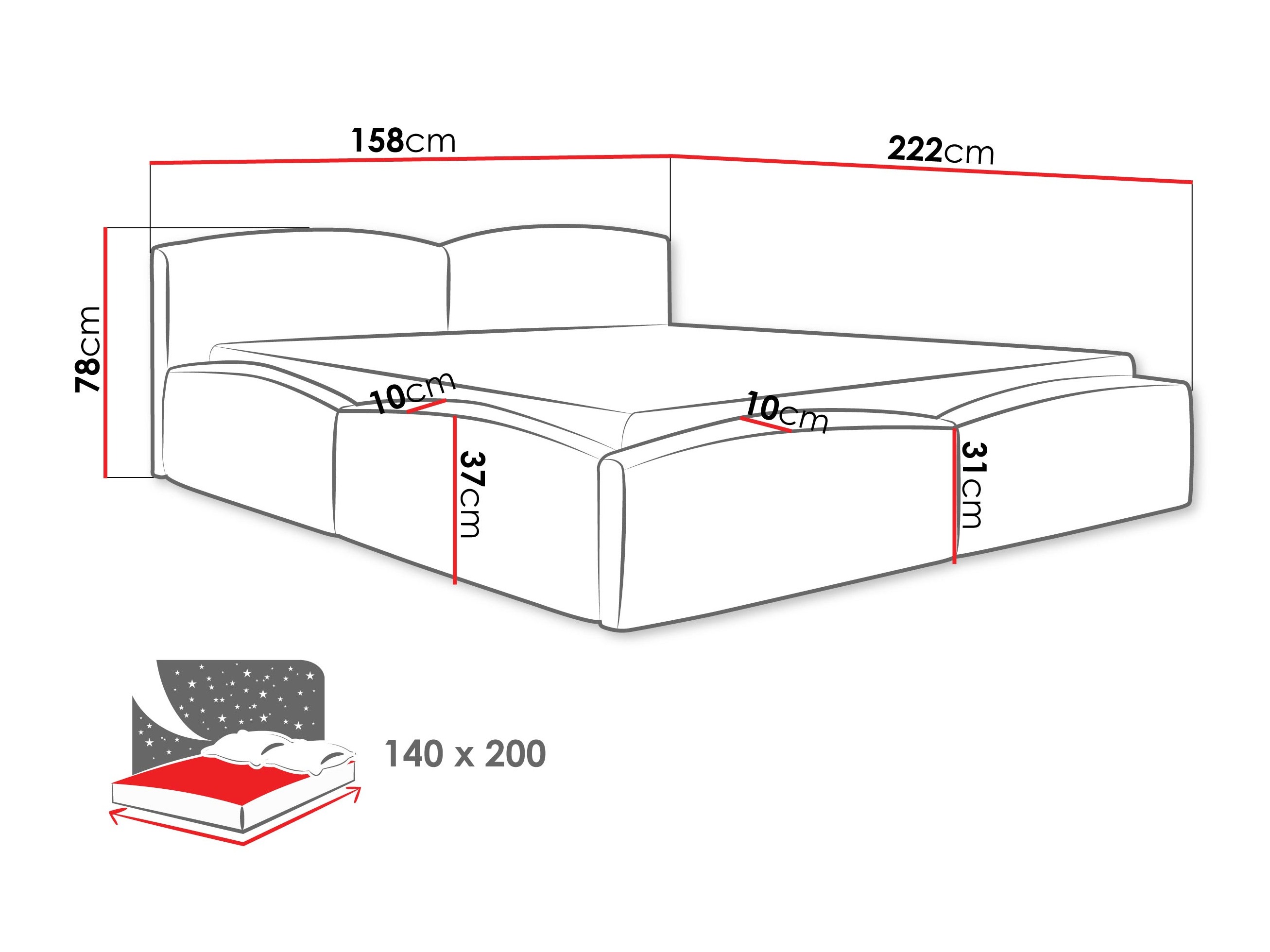 Bed SI194