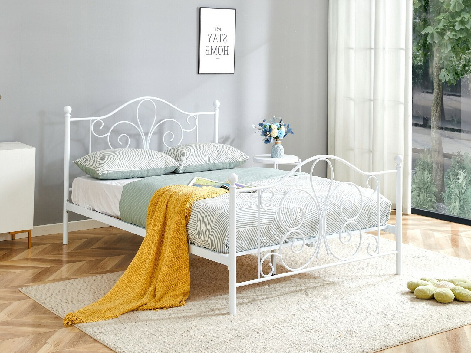 Bed Houston 1355 (White)