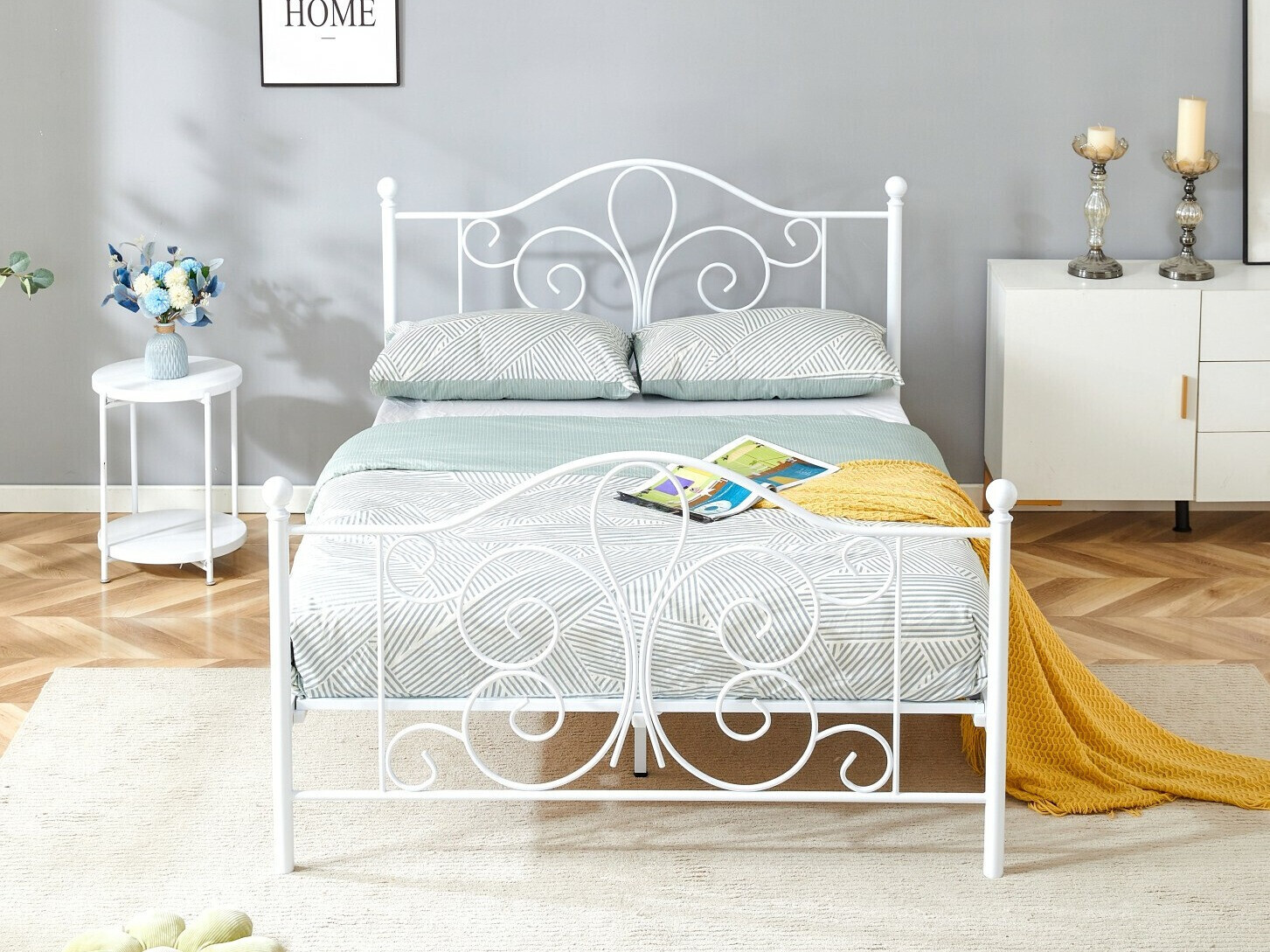 Bed Houston 1355 (White)