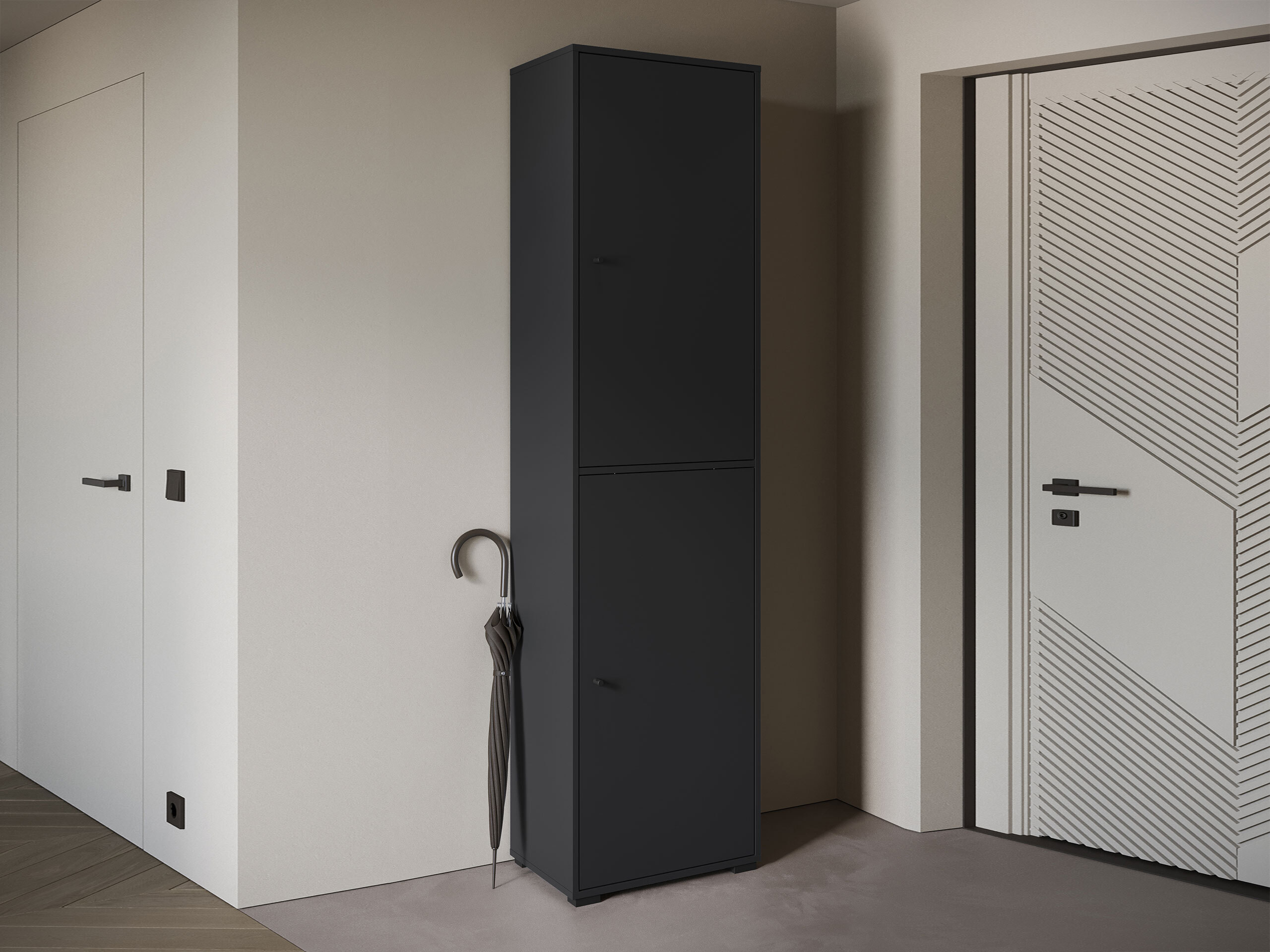 Bookcase Sarasota 198 (Black)