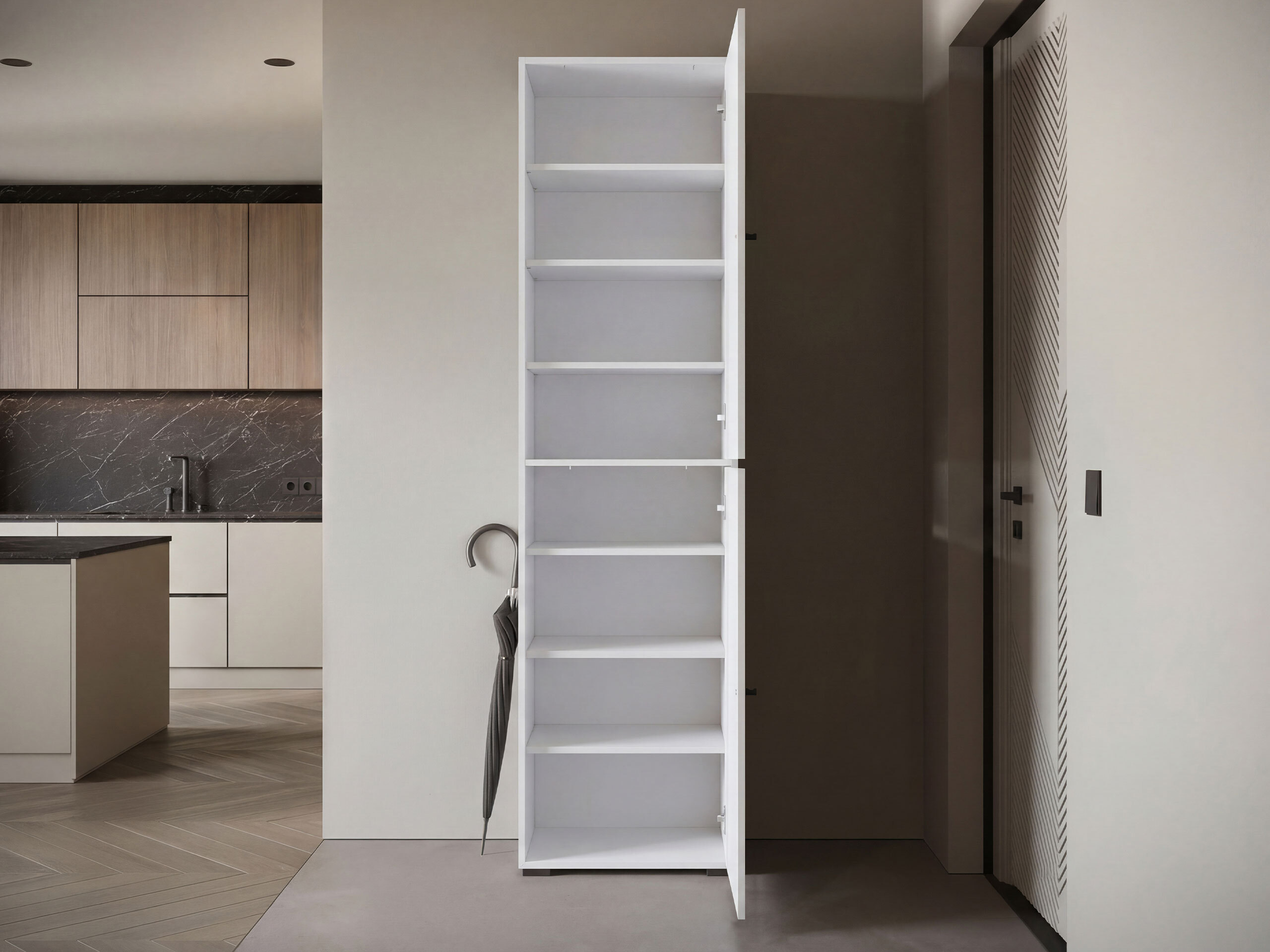 Bookcase Sarasota 198 (White)