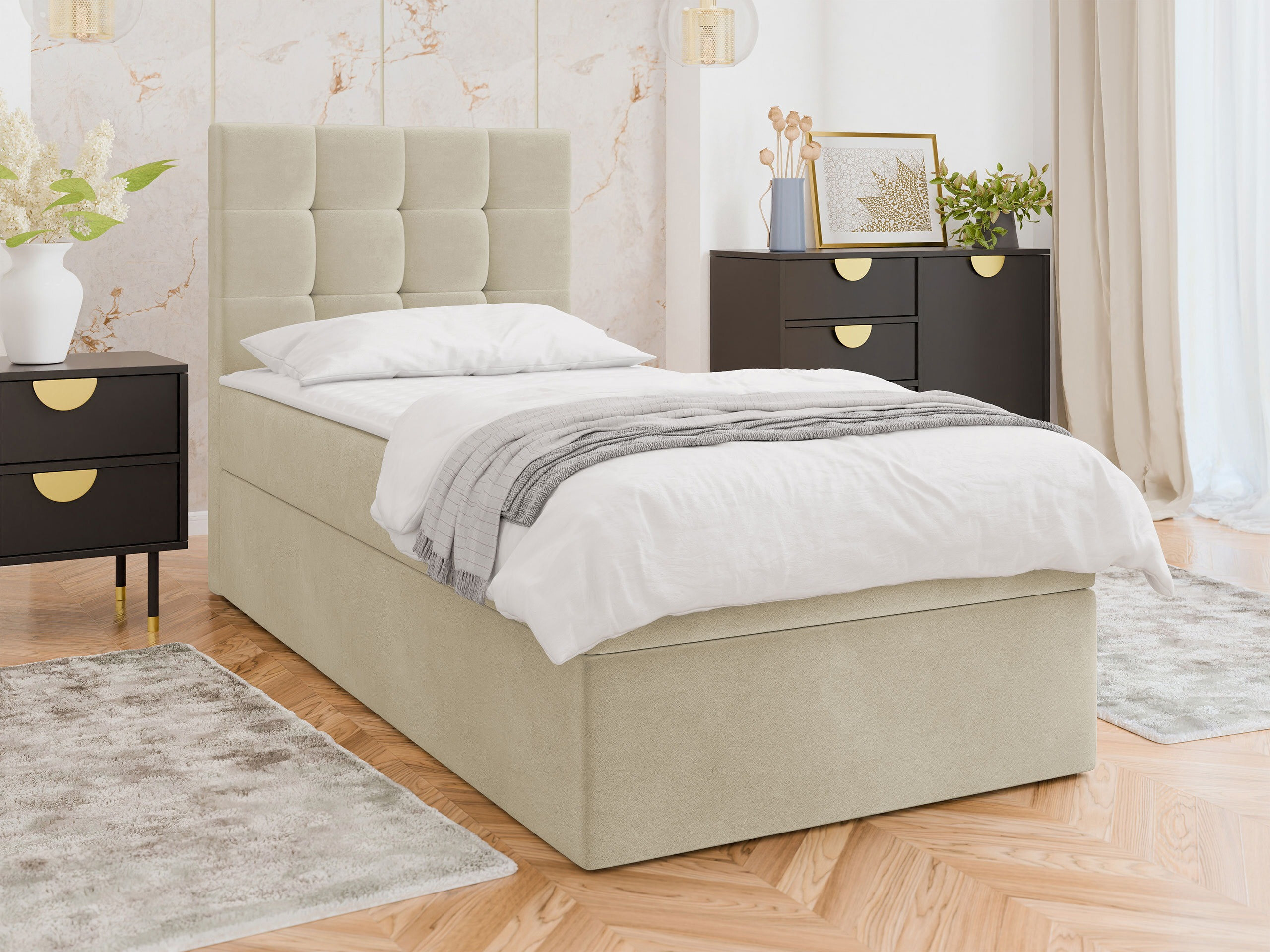Continental bed Comfivo Osculum II (Polo 872)