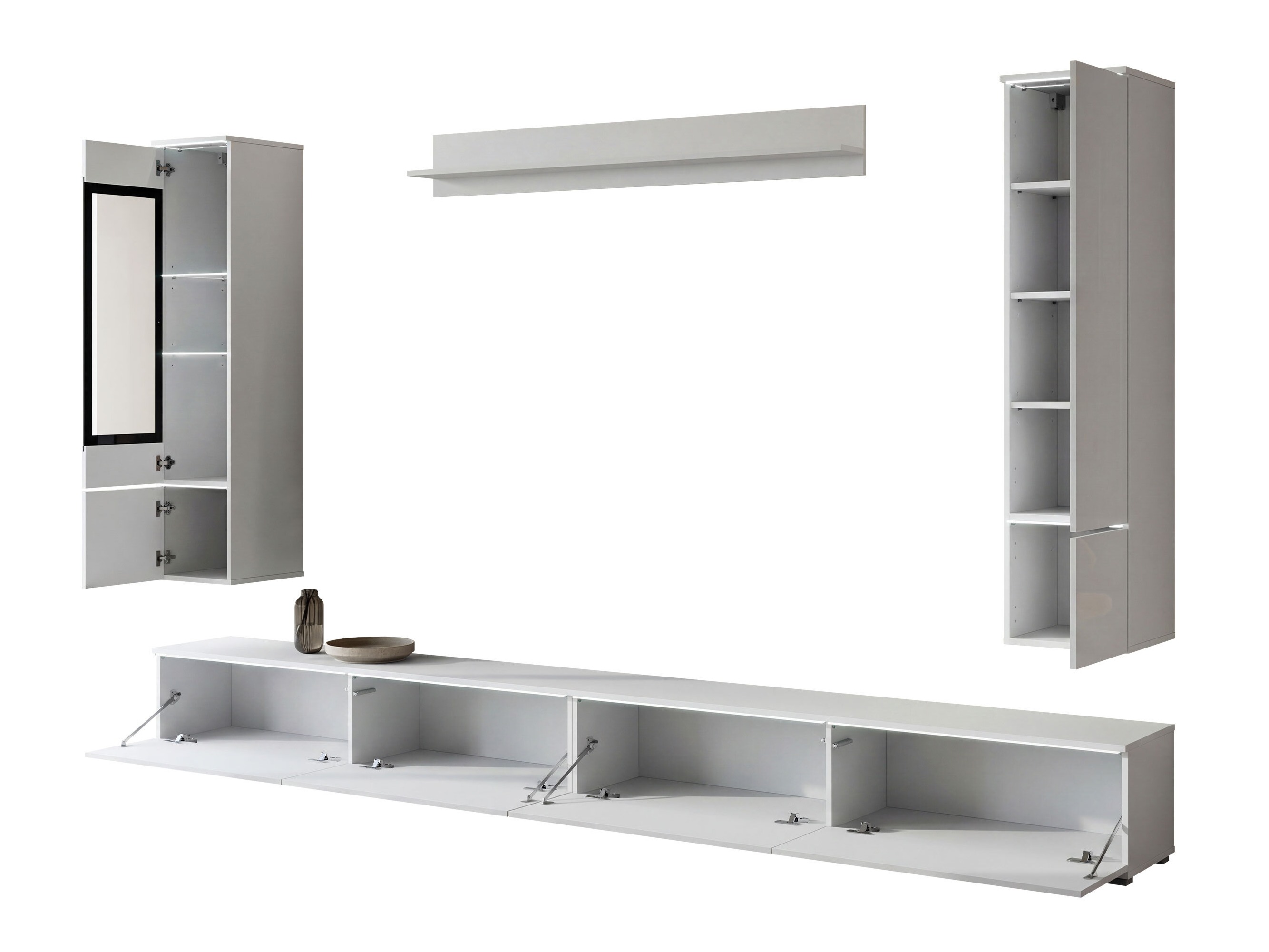 Living room set Mirfivo 110 (Black)