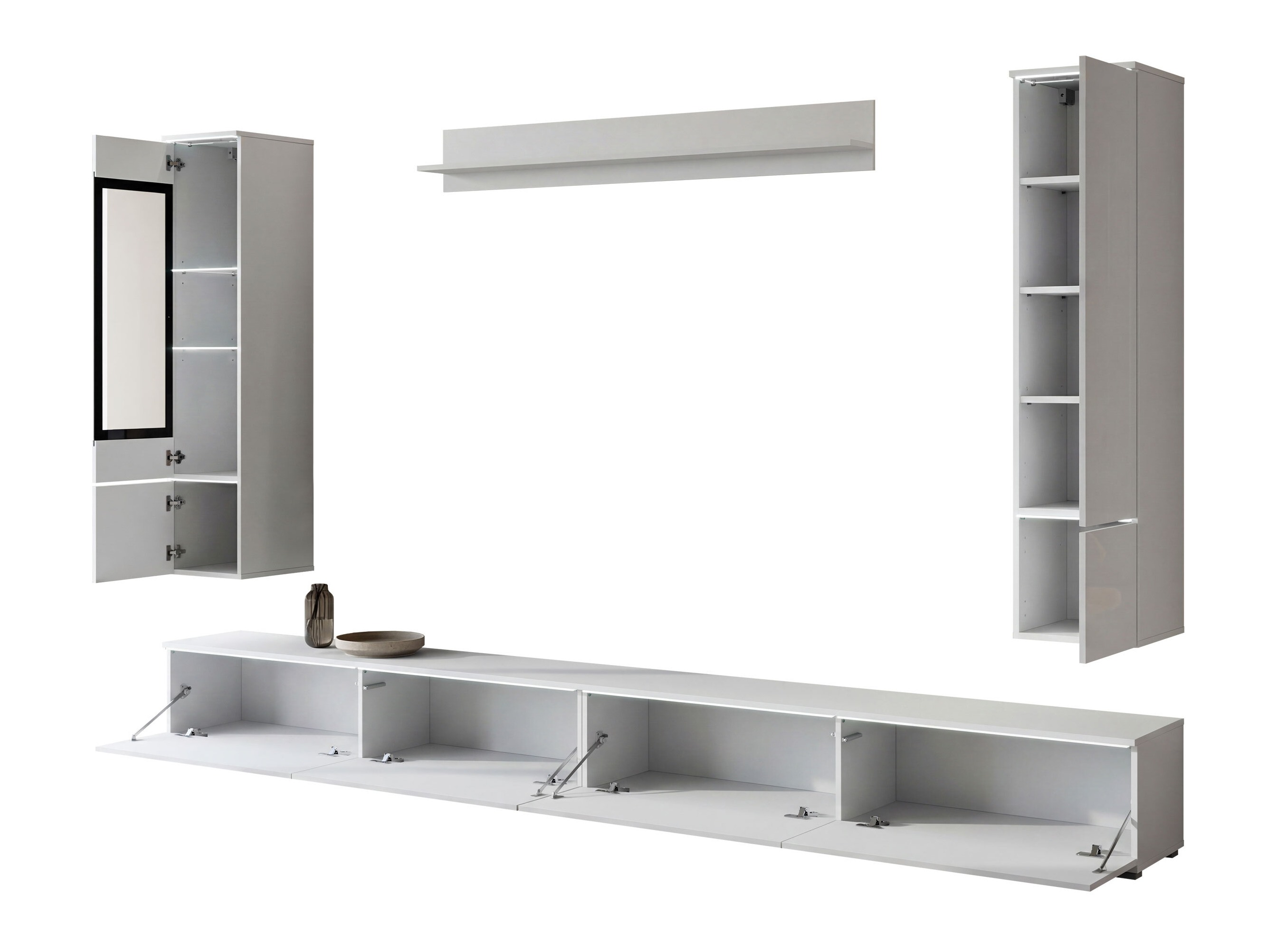 Living room set Mirfivo 110 (Wotan Oak)
