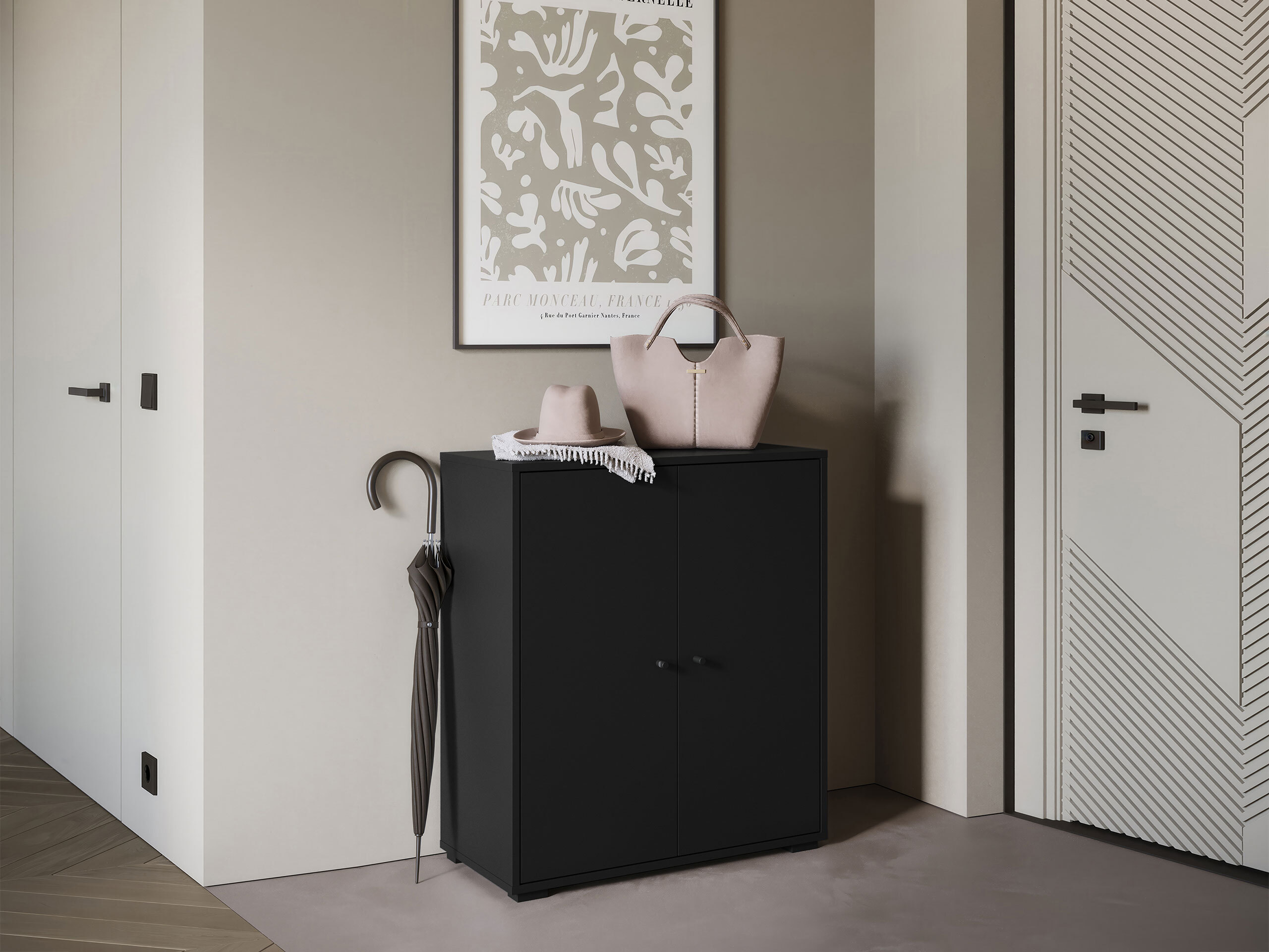 Sideboard Sarasota 195 (Black)